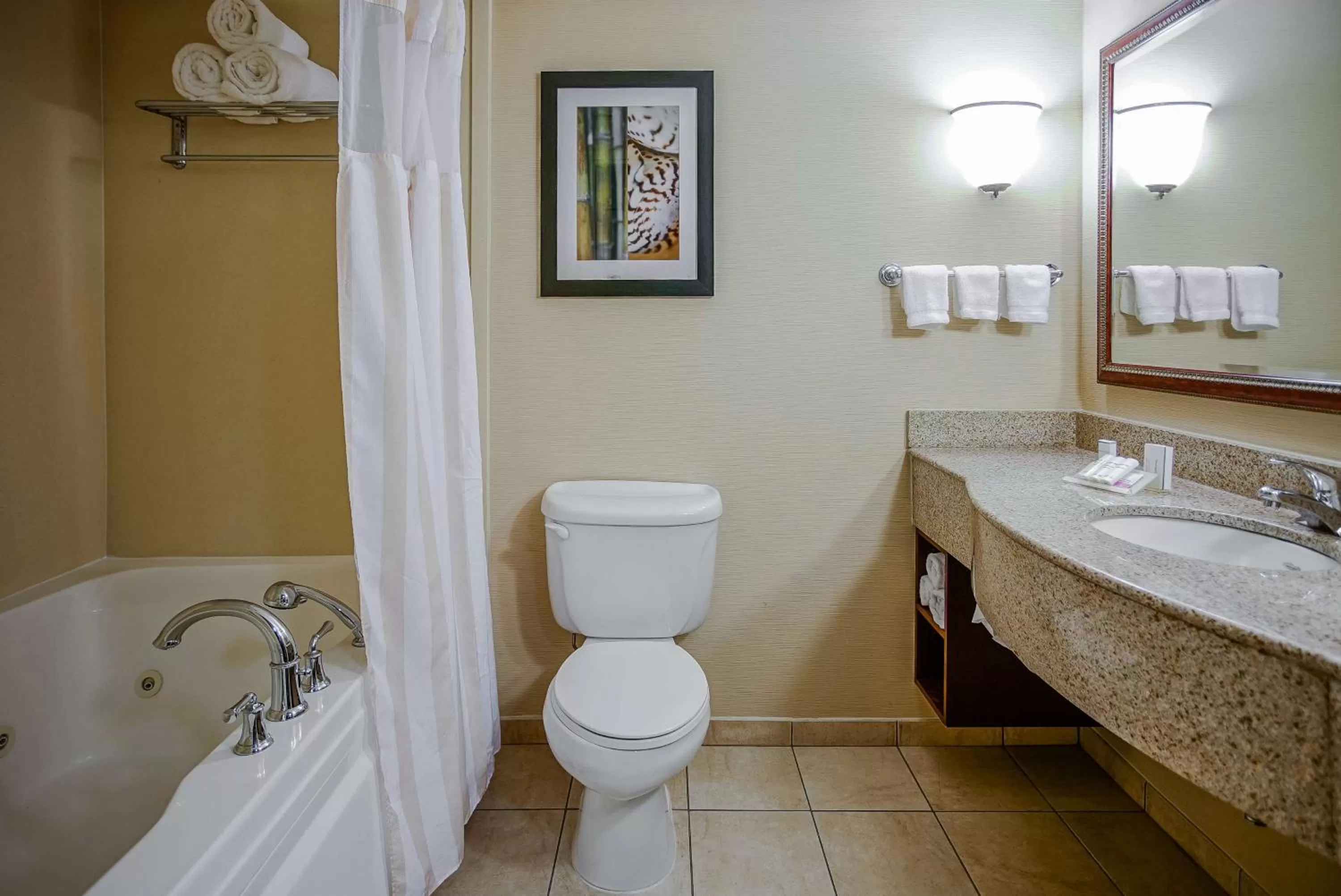 Bathroom in Hilton Garden Inn Kankakee