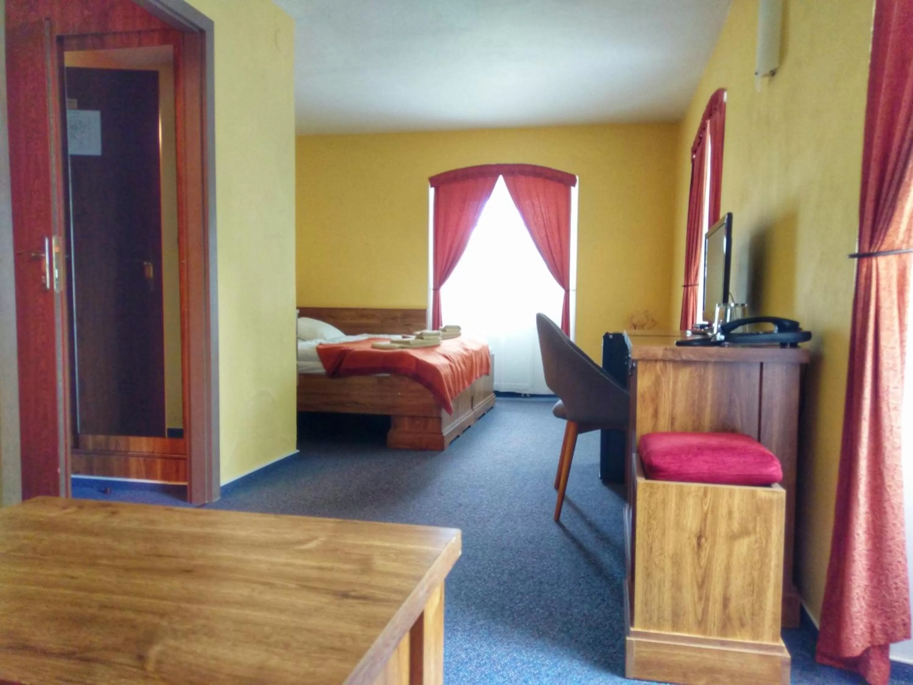 Bed in Hotel a Hostinec Tálský mlýn