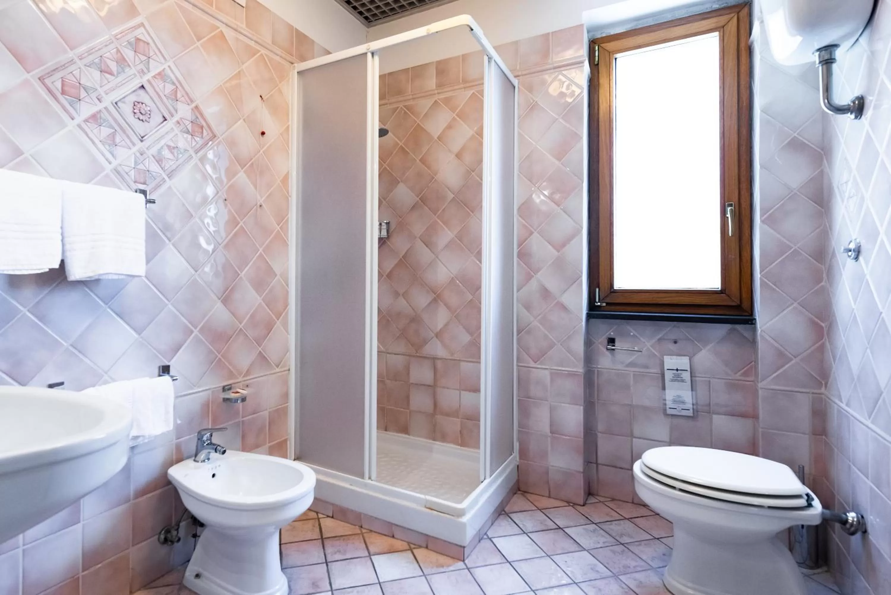 Shower in Hotel Il Ceppo