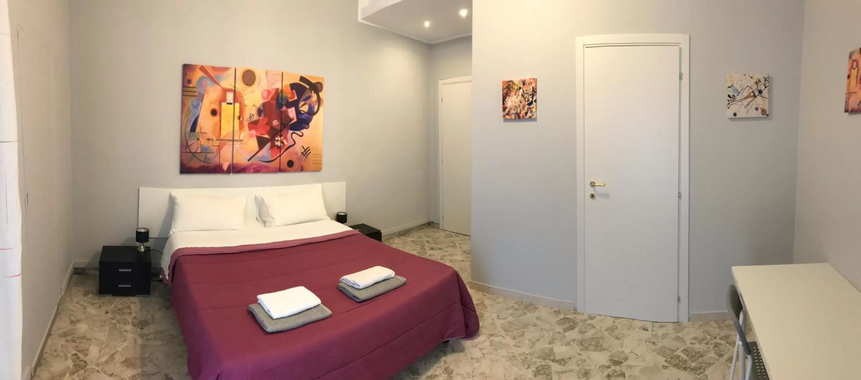 Bed in CAVOUR 124 -guest-room-