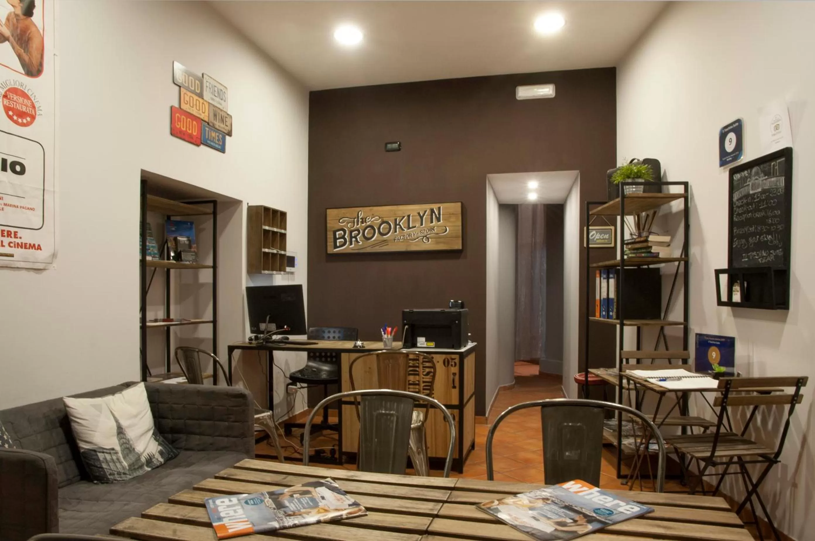 Lobby or reception in Il Taschino Suite