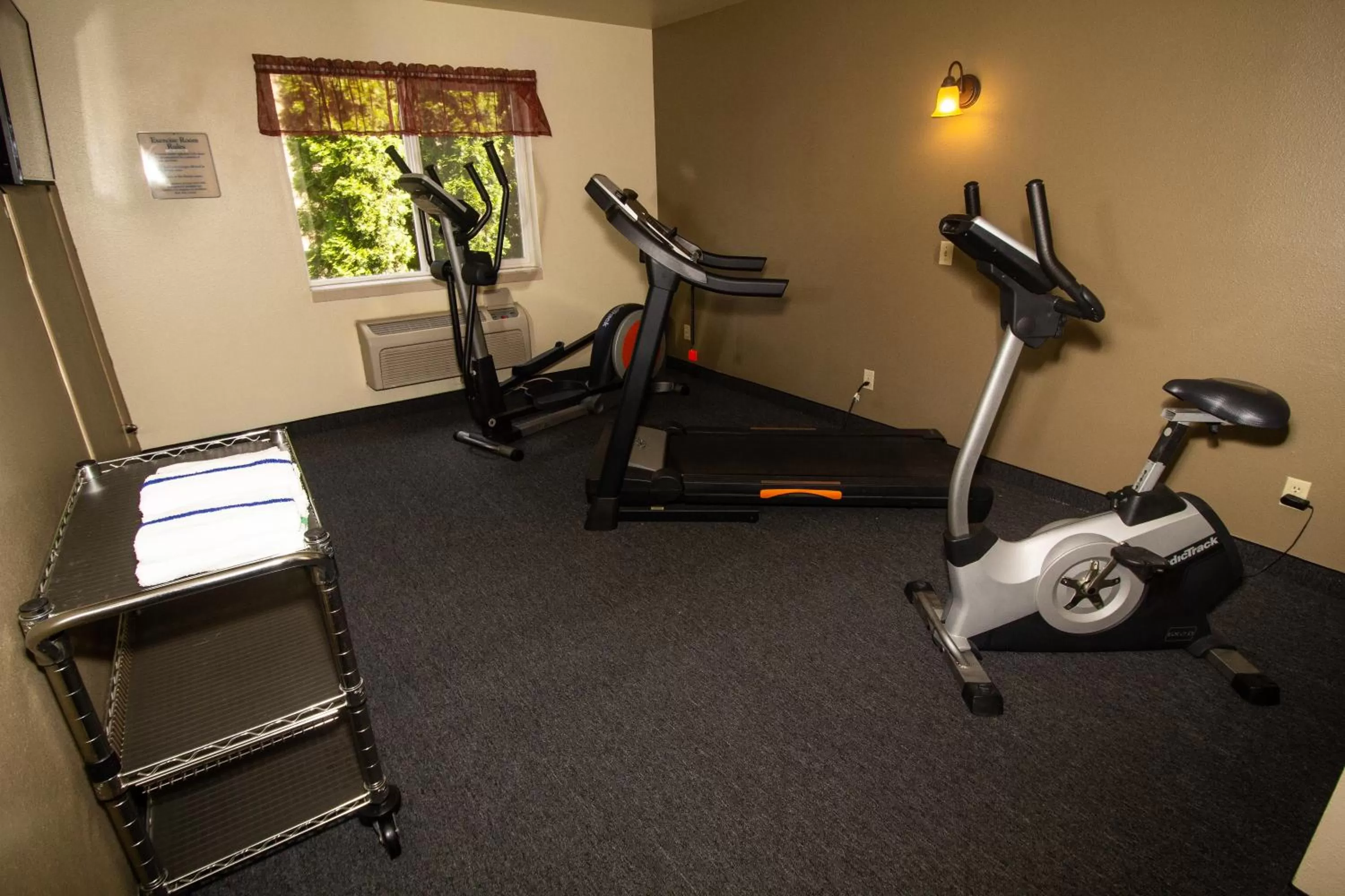 Fitness centre/facilities in FairBridge Inn & Suites Kellogg