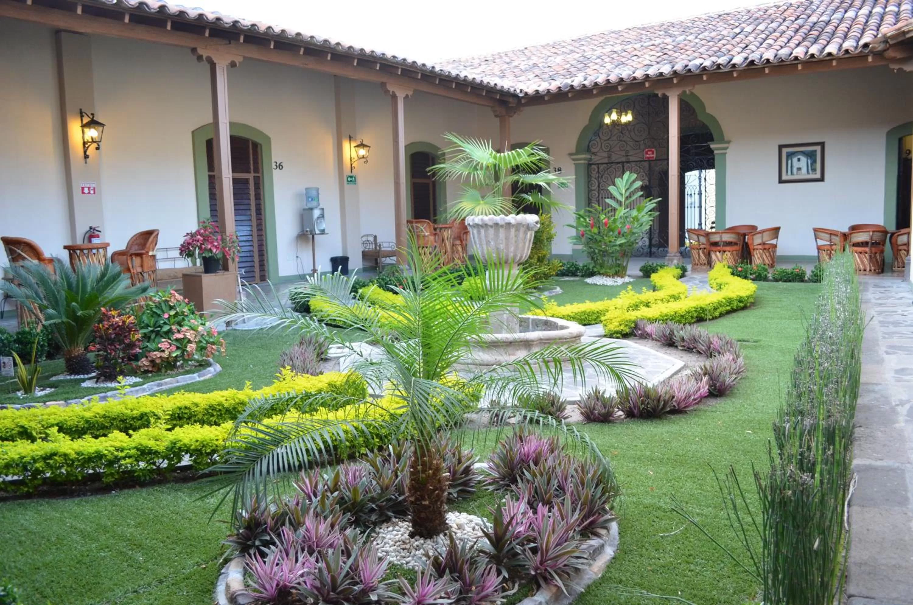 Garden in Hotel La Merced