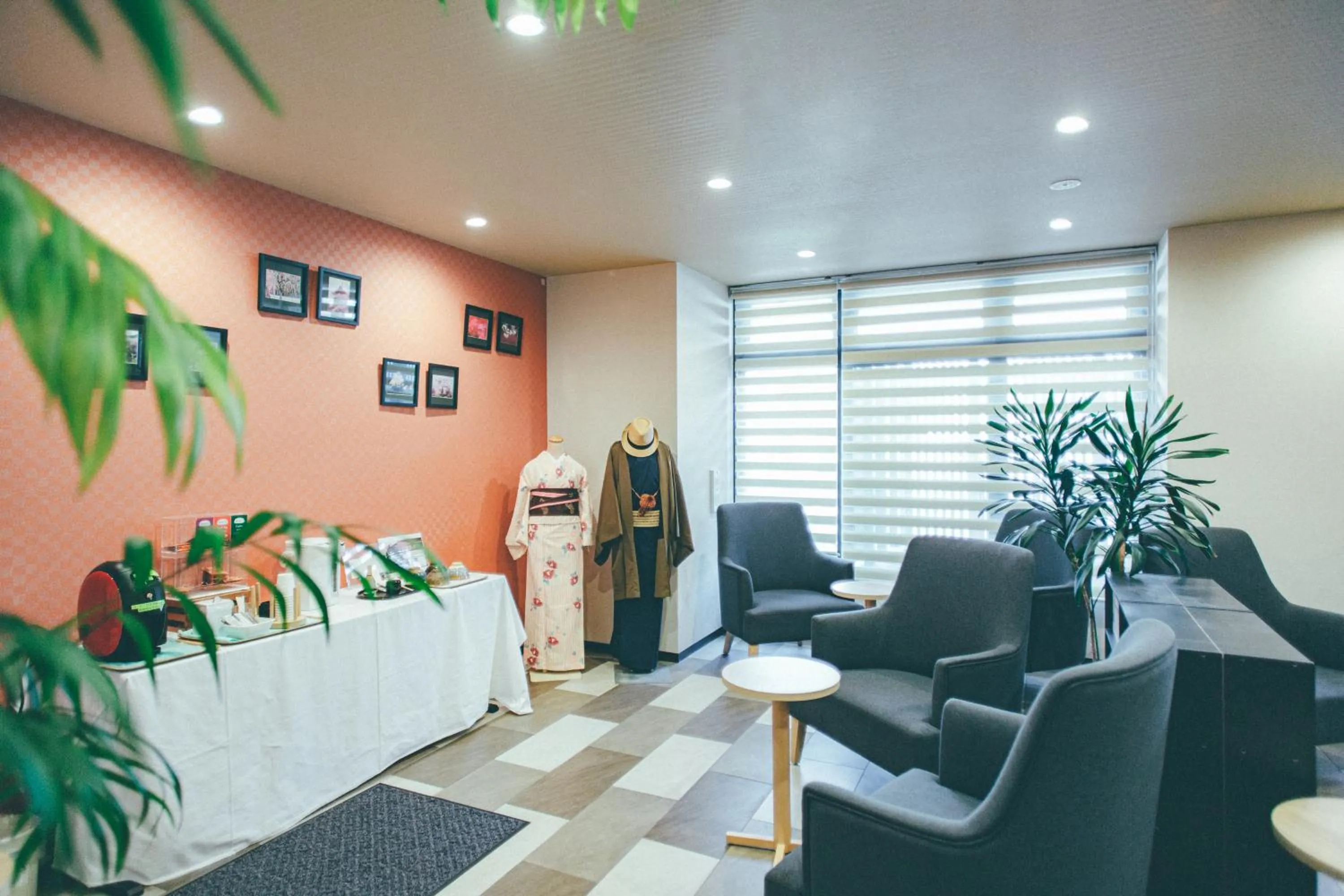 Lobby or reception in Kyonoyado Kiyomizu Gojo Kuretakeso