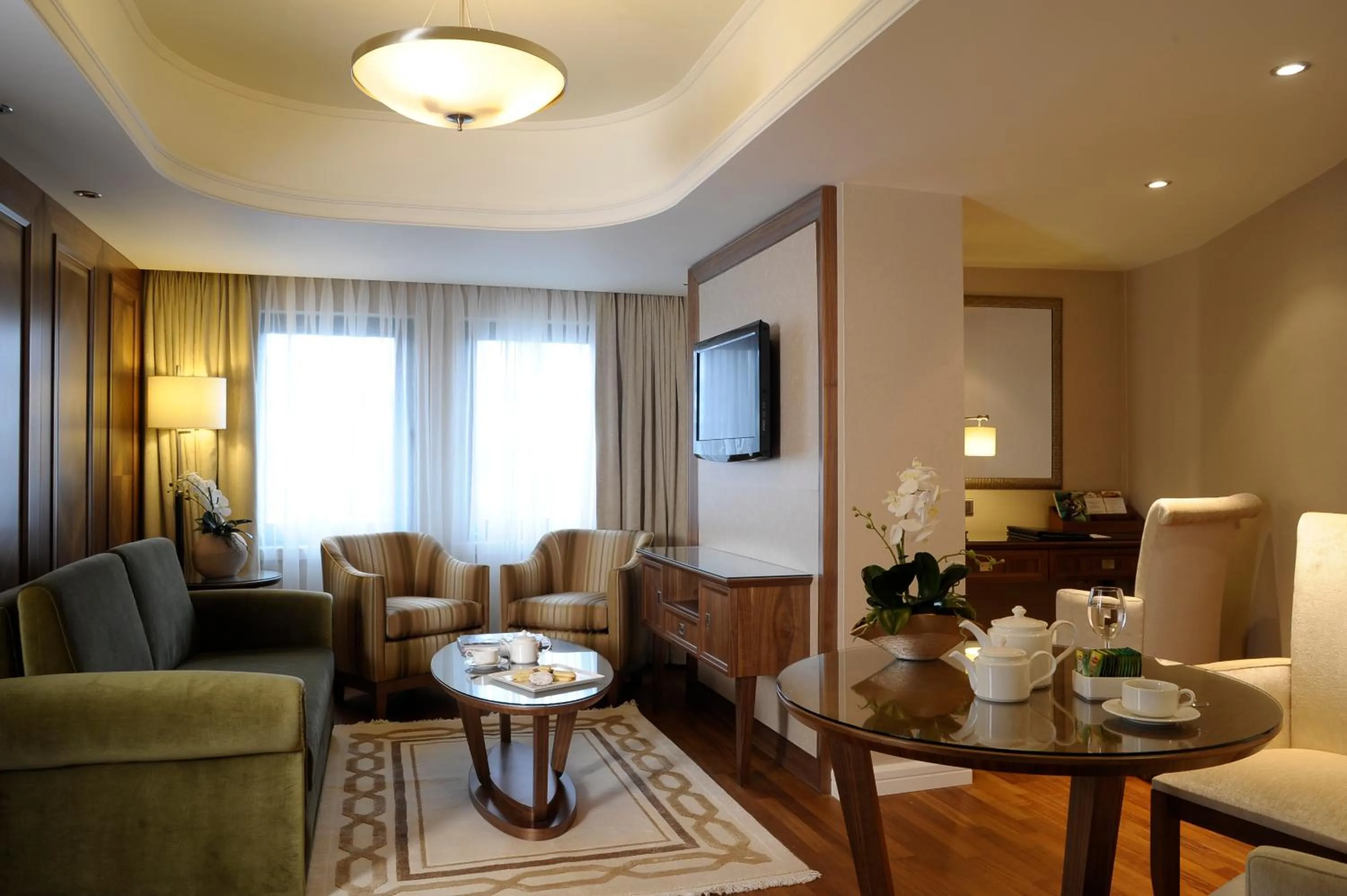 Living room in Marigold Thermal & Spa Hotel Bursa