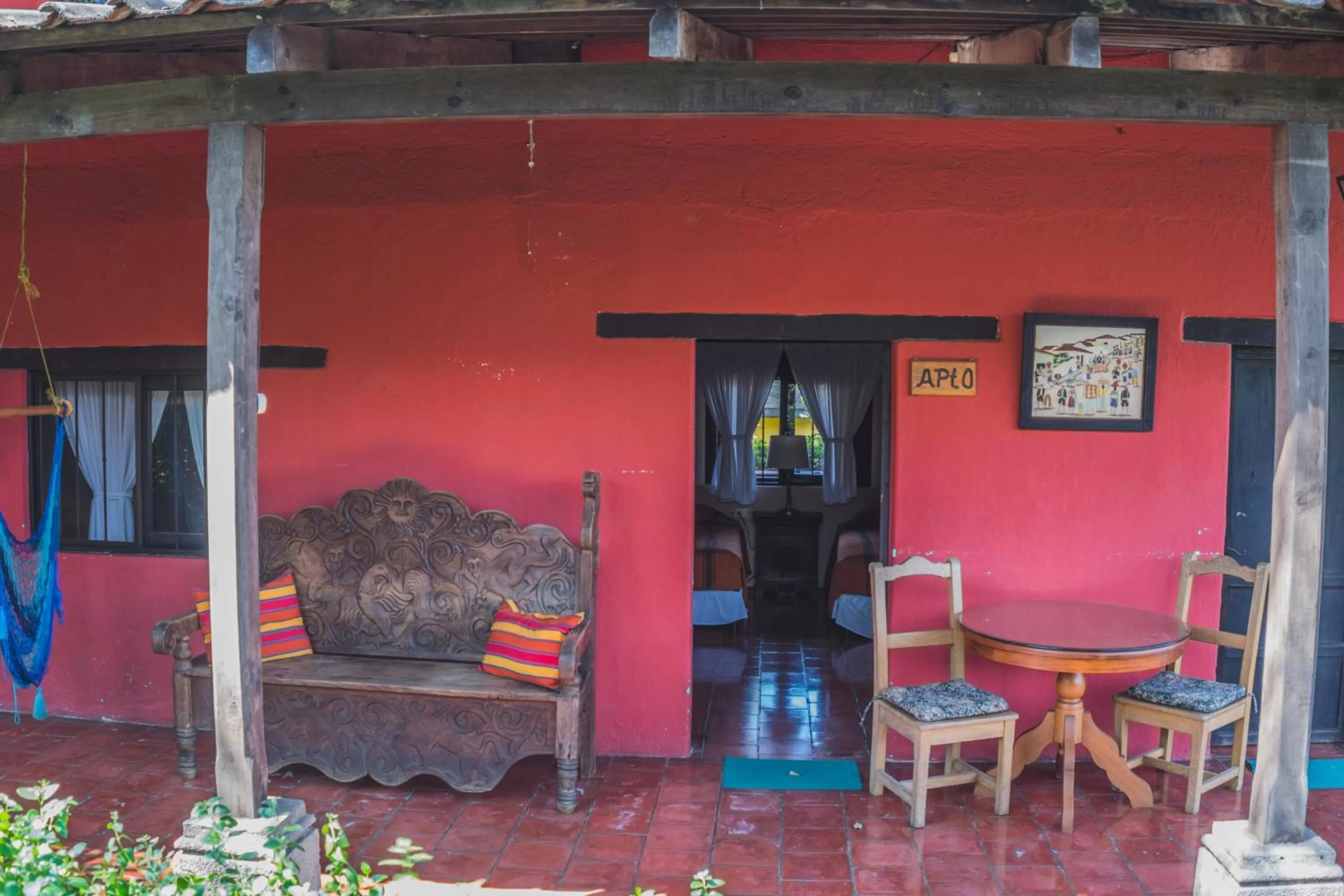 Patio, Seating Area in Hotel Toliman