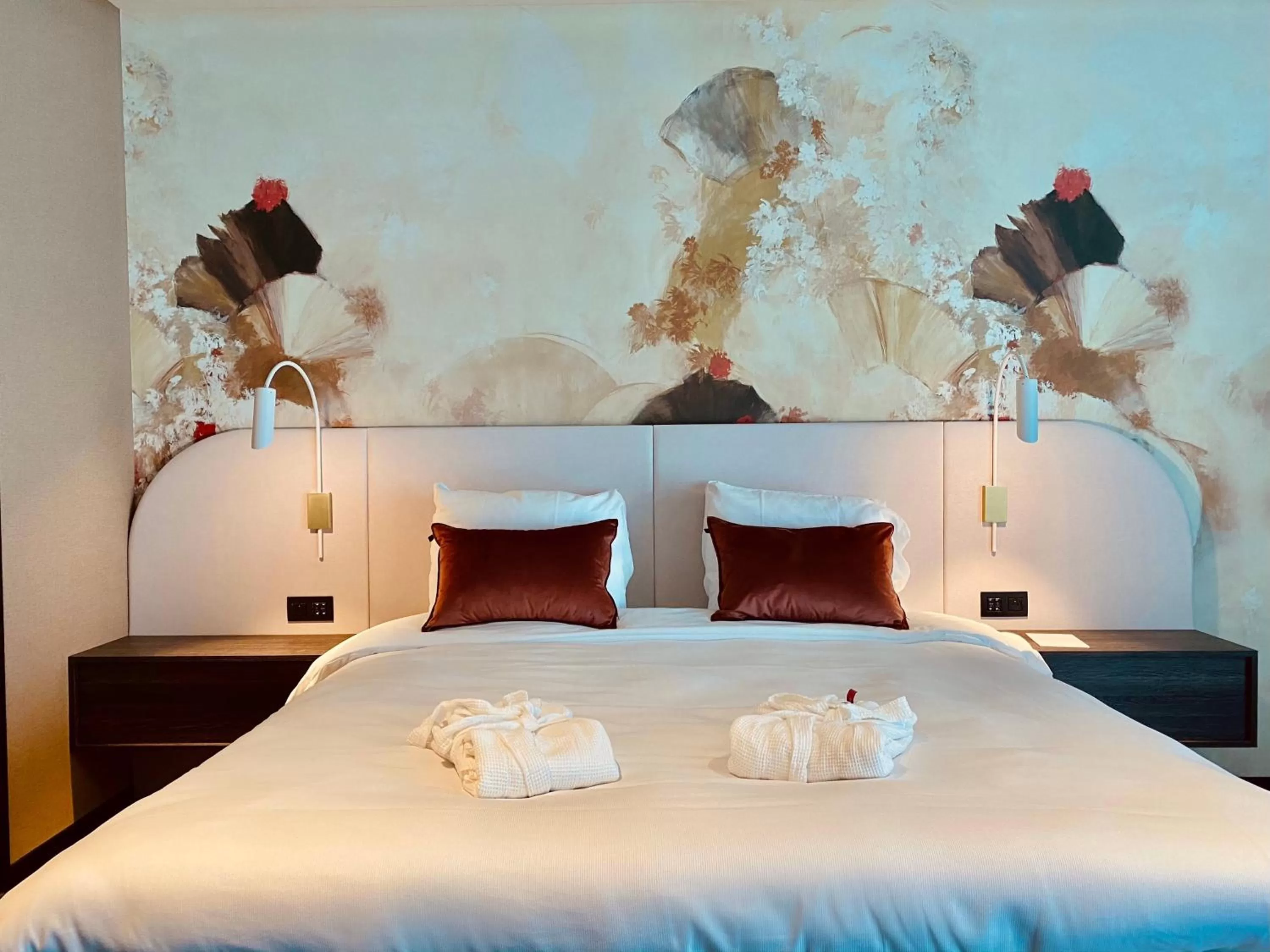 Bed in Van der Valk Hotel Gent