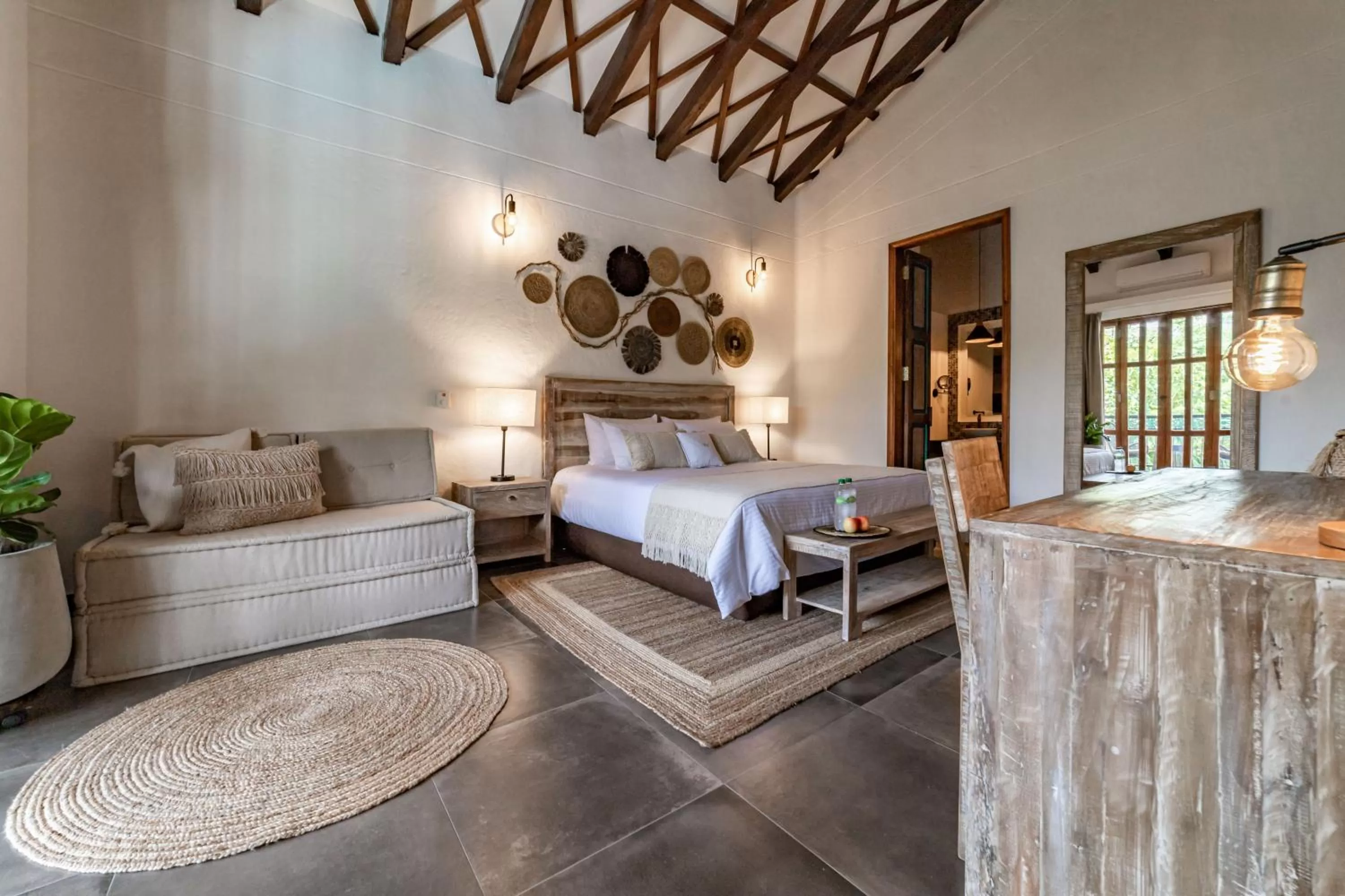 Bed in Casa Jacaranda Hotel Boutique