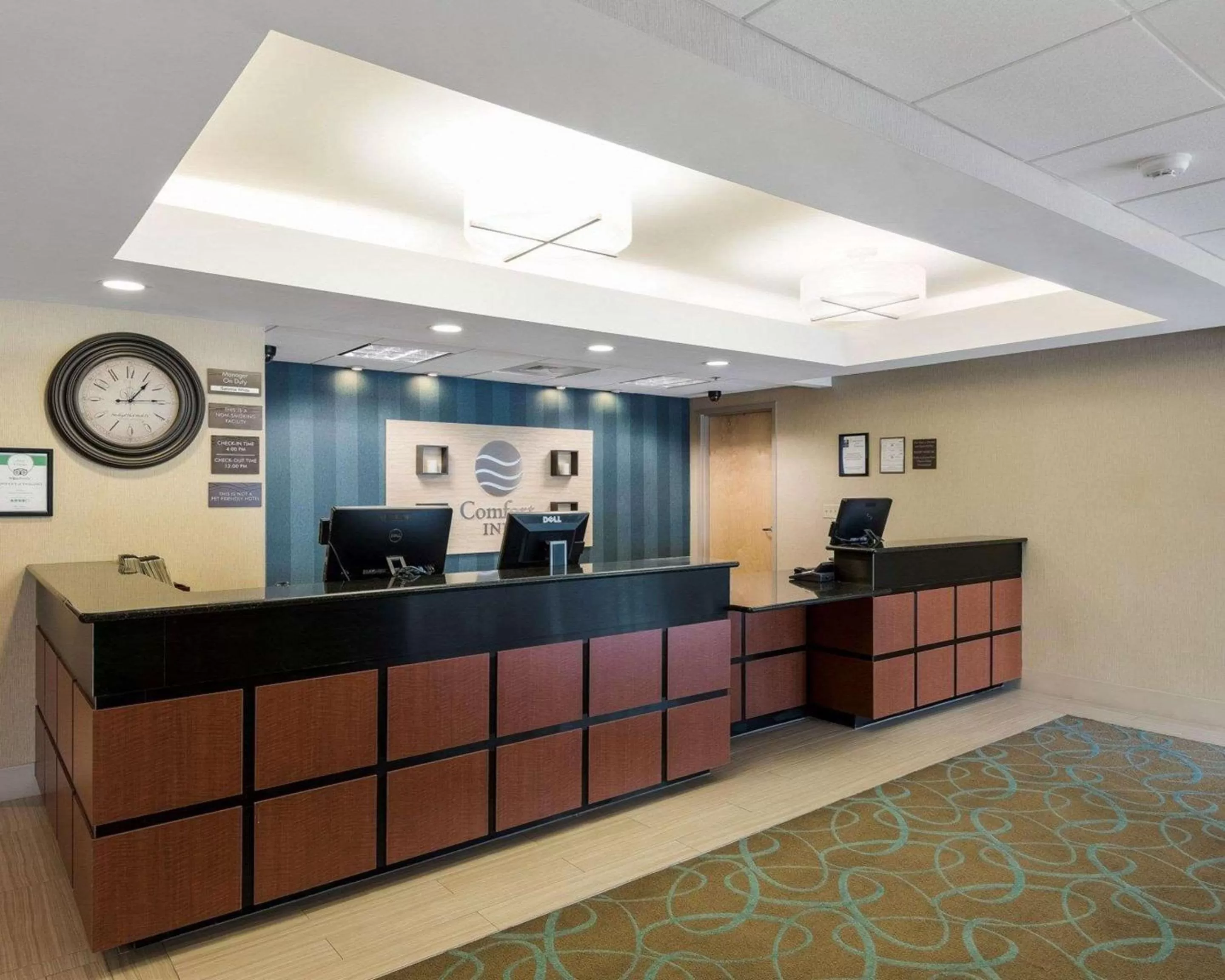 Lobby or reception in Comfort Inn Rehoboth Beach