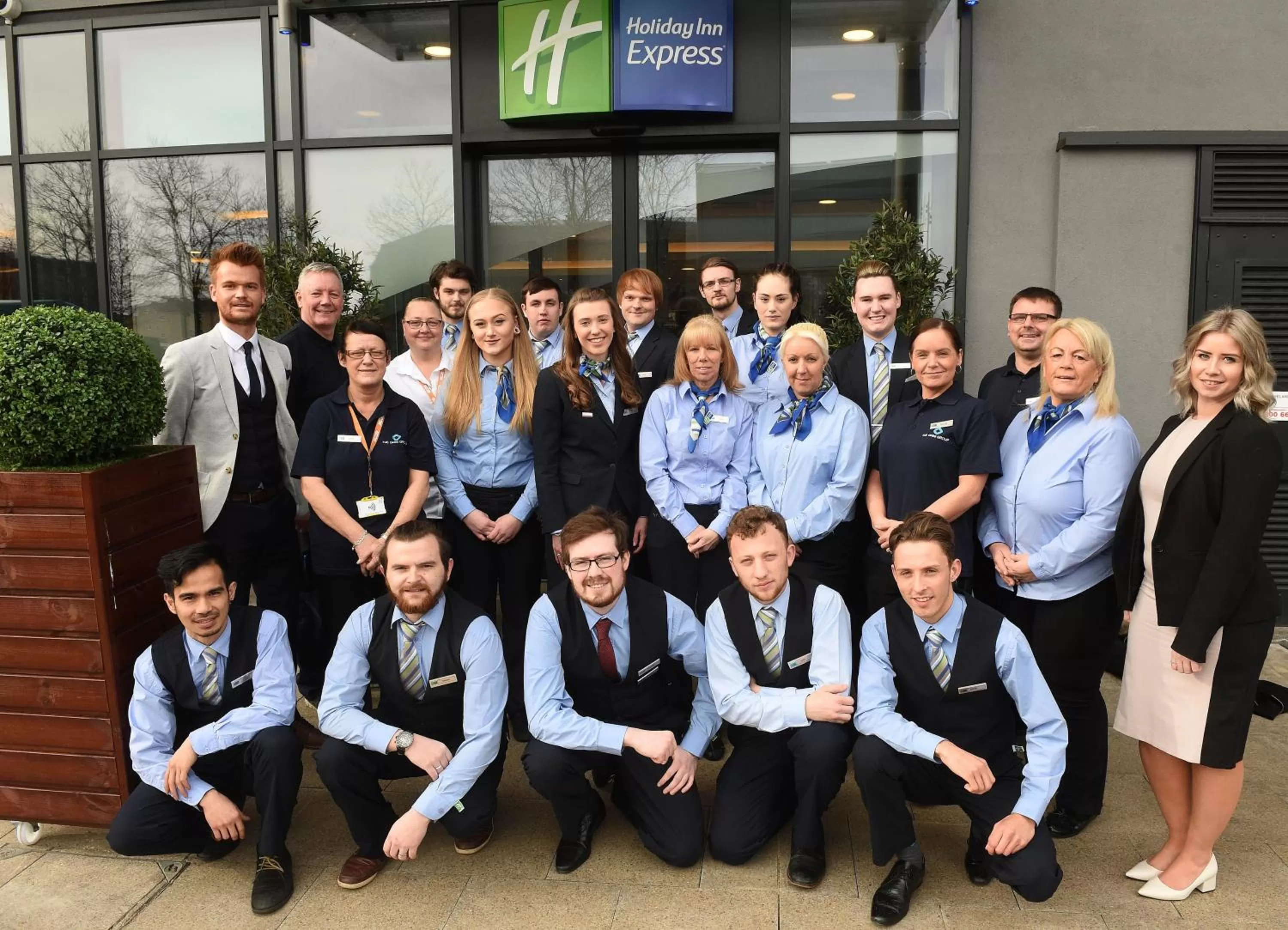 Property building in Holiday Inn Express Middlesbrough - Centre Square by IHG