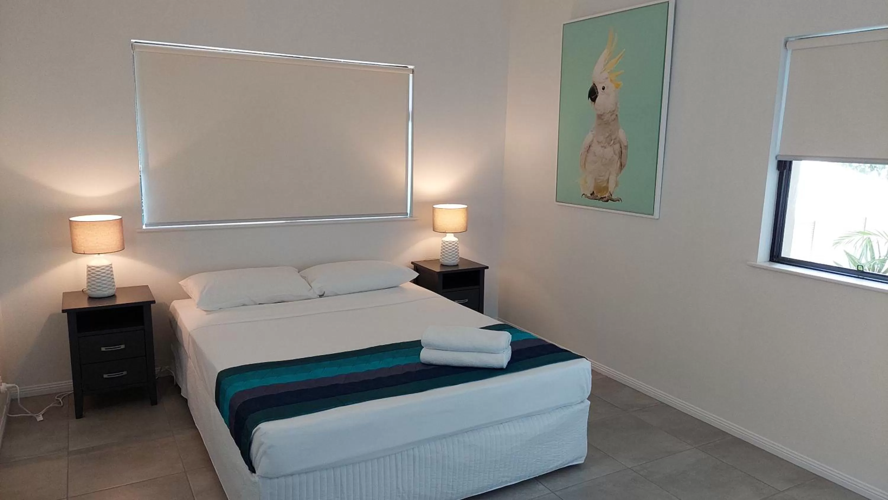 Bed in Nautilus Holiday Apartments