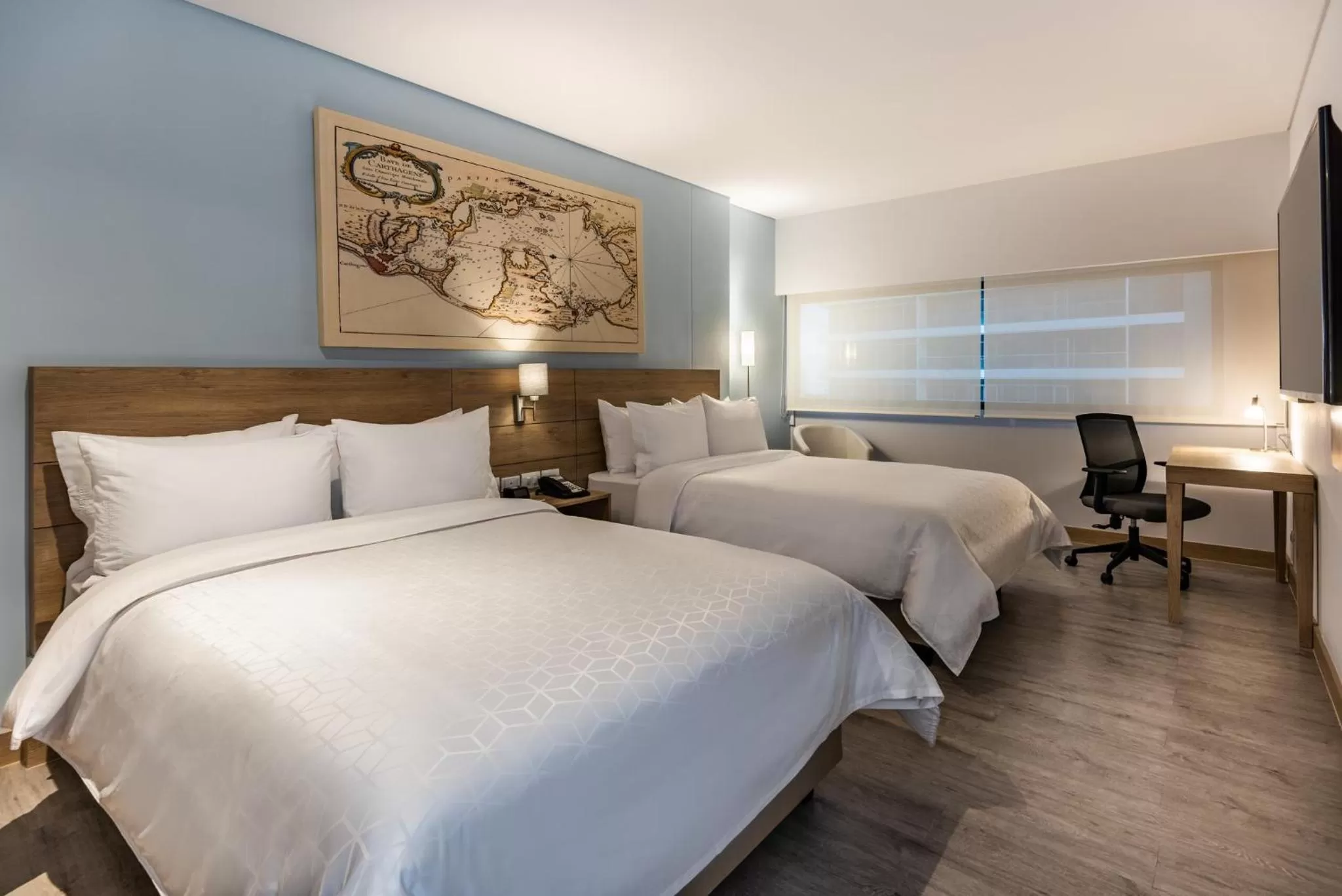 Photo of the whole room, Bed in Holiday Inn Express Cartagena Manga by IHG