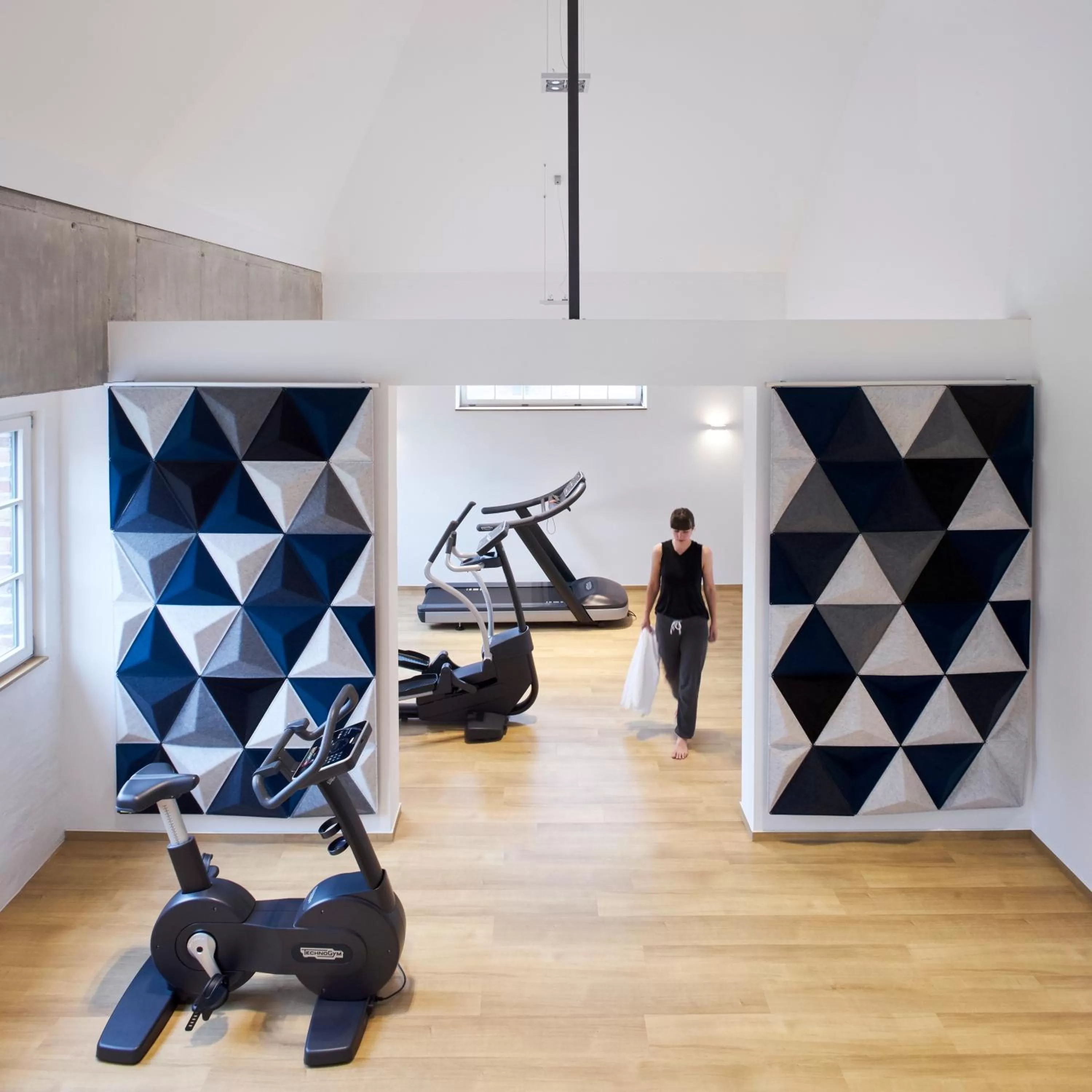 Fitness centre/facilities in meinwolfsburg hotel auf dem rittergut vormals Yard Boarding Hotel