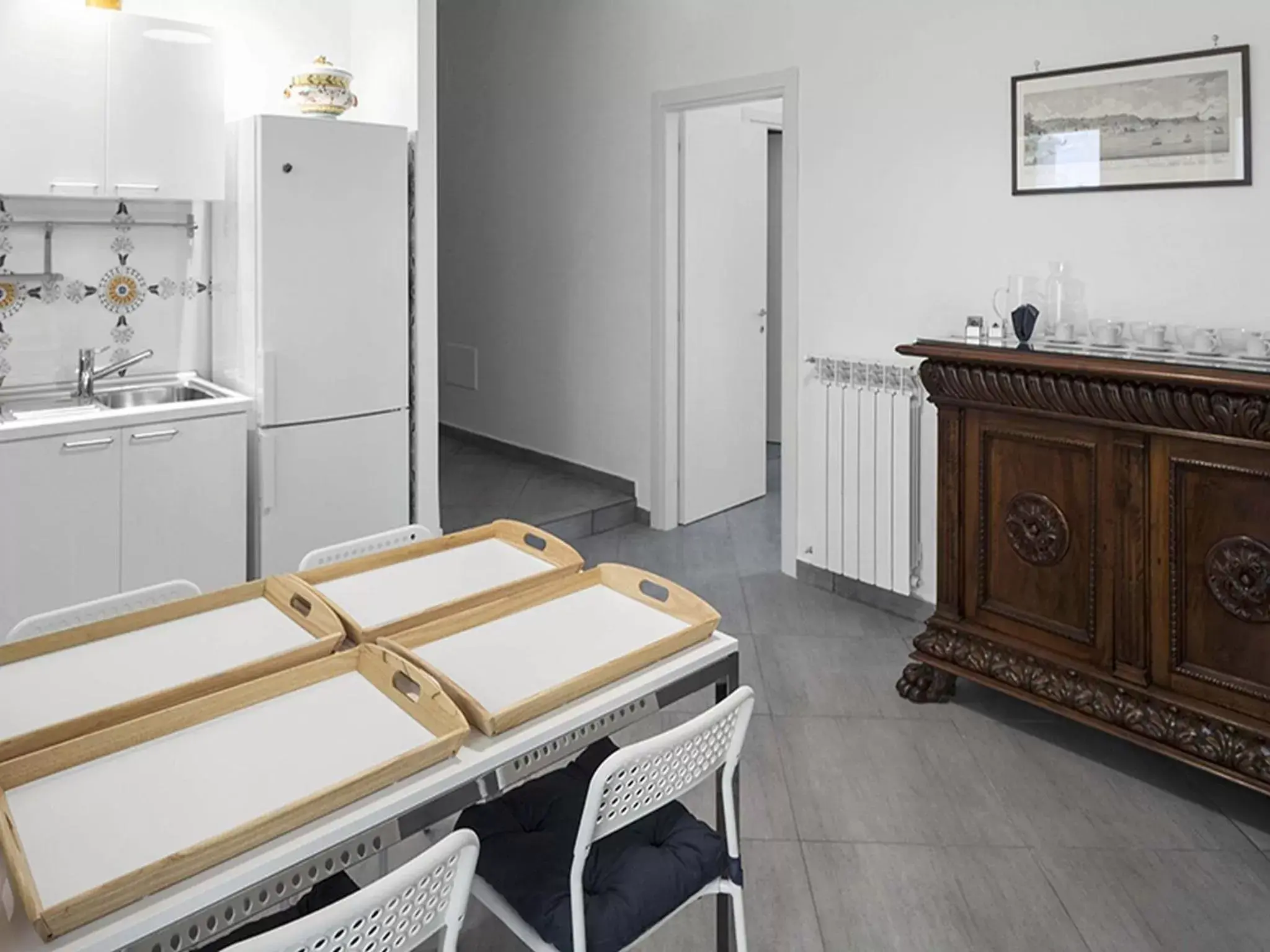 Communal kitchen in Bed & Breakfast Nilo32 Communal kitchen in Bed & Breakfast Nilo32