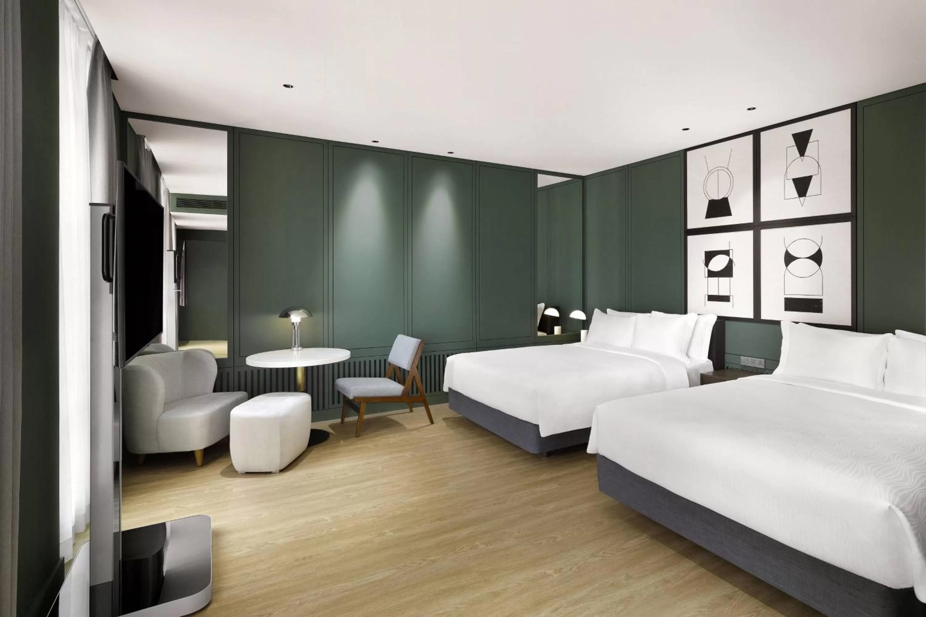 Photo of the whole room, Bed in GRAVITY JOSUN Seoul Pangyo, Autograph Collection