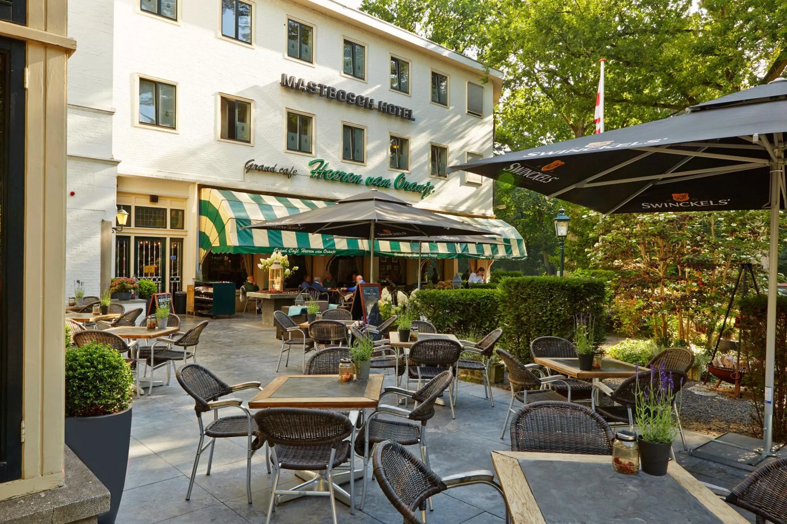 Balcony/Terrace in Parkhotel Mastbosch Breda