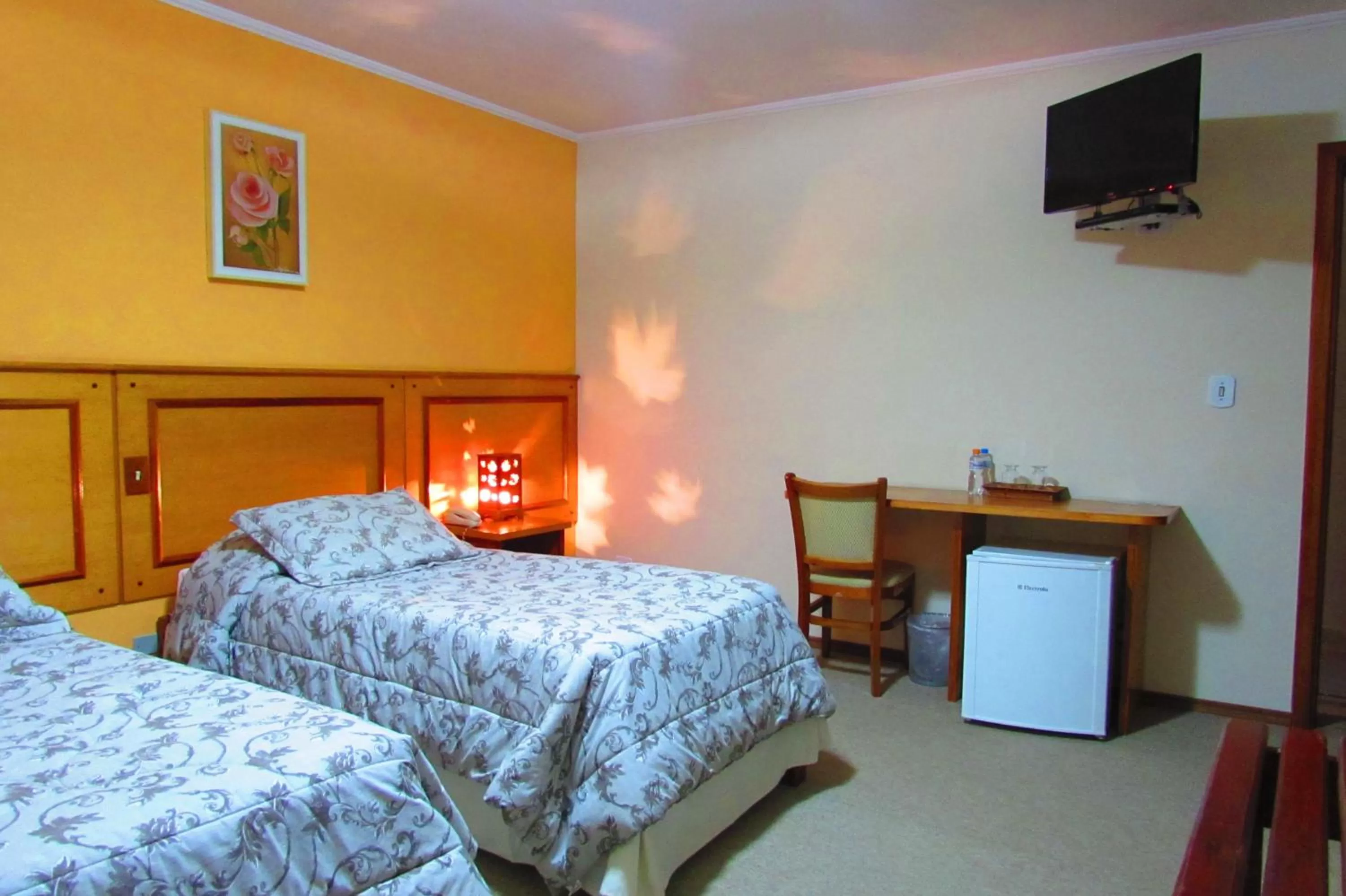 Bed in Pousada Alto D'ouro