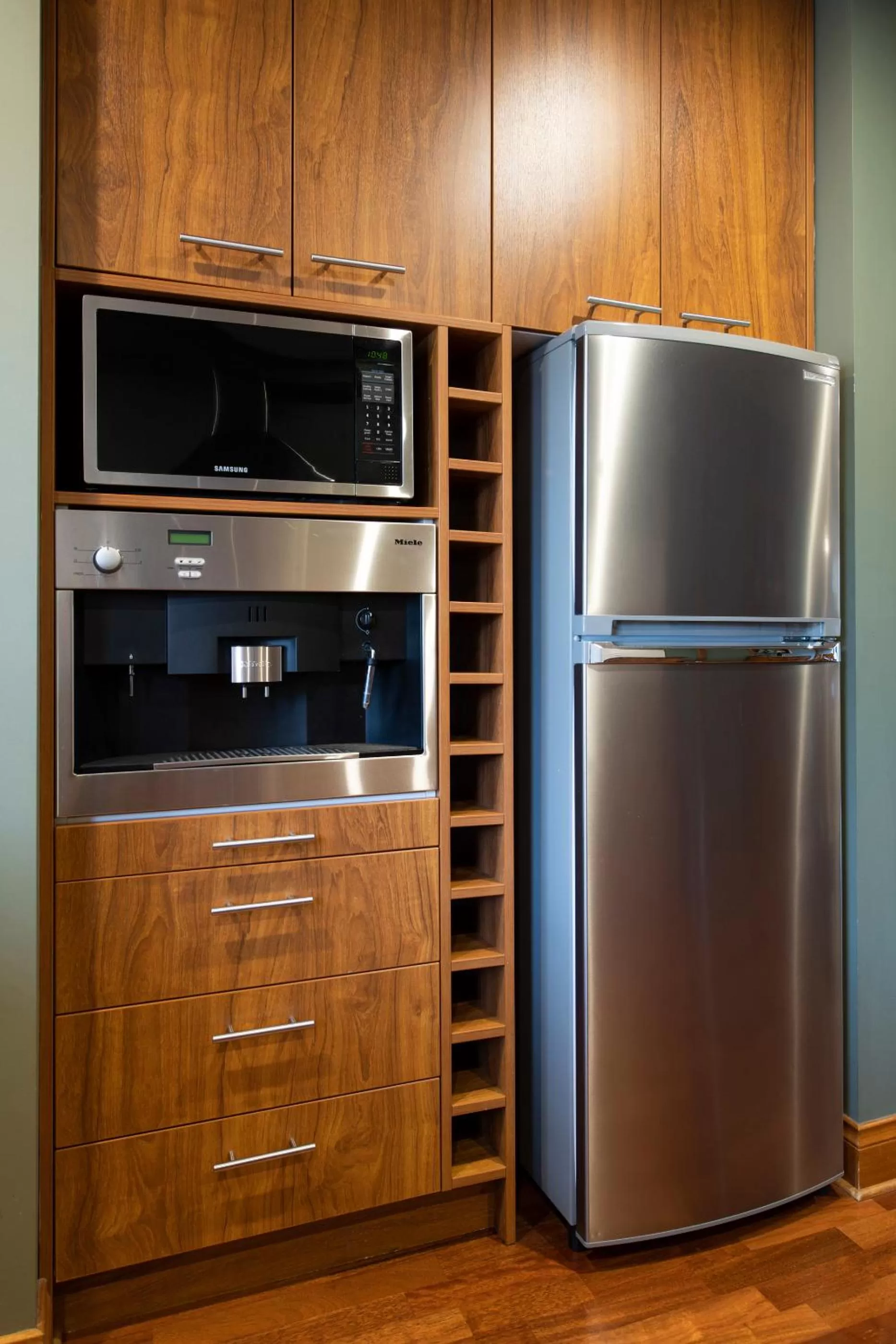 Kitchen or kitchenette in Wanaka Luxury Apartments