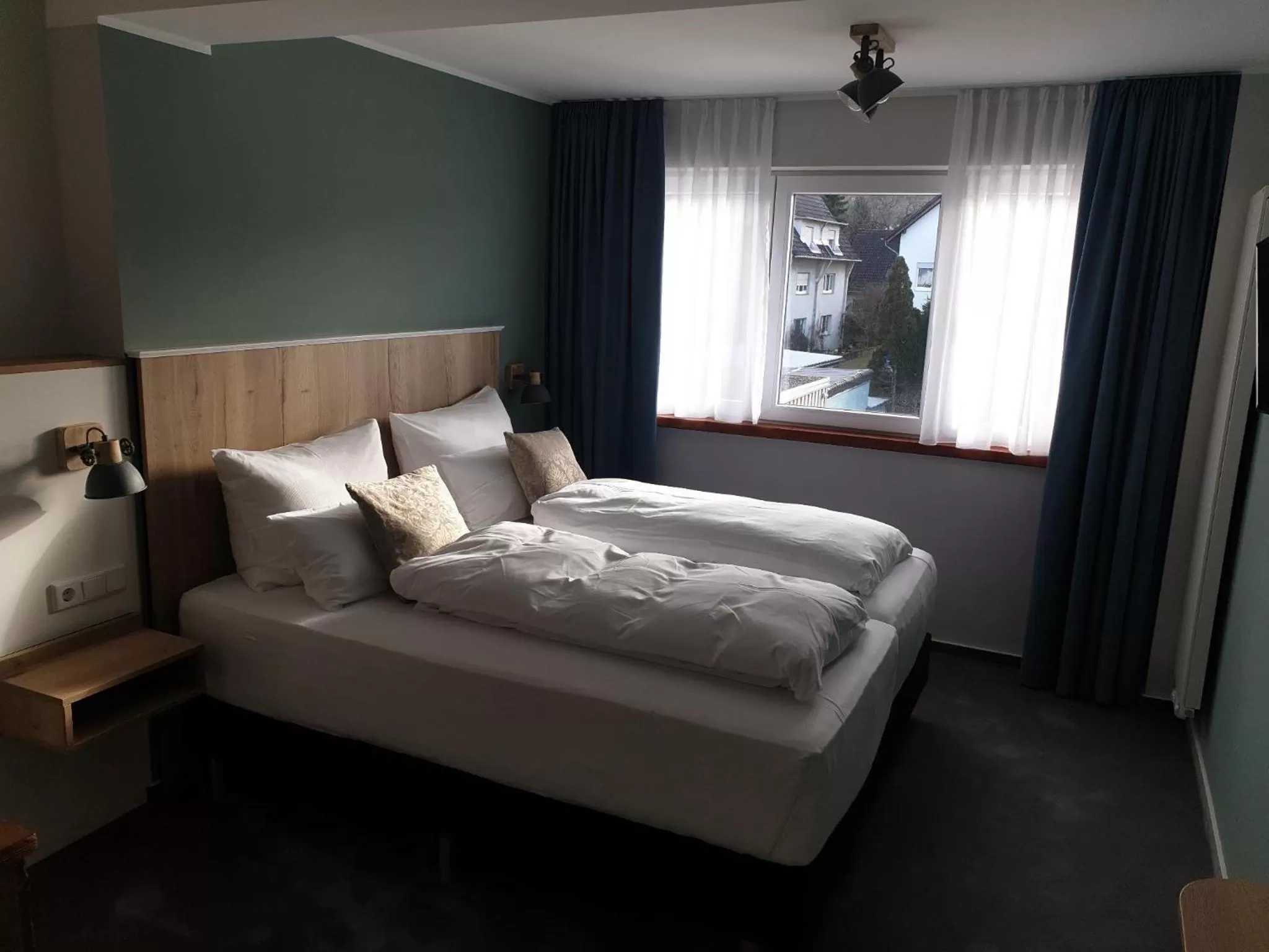 Bed in Hotel Brasserie Chaussee