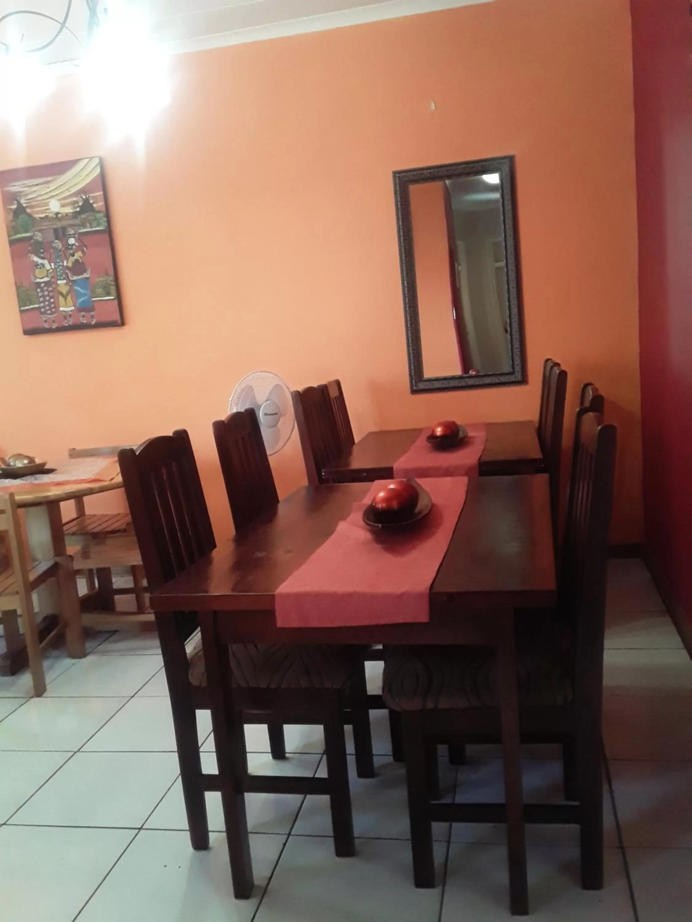 Dinner, Dining Area in Vuya Nathi Bed and Breakfast