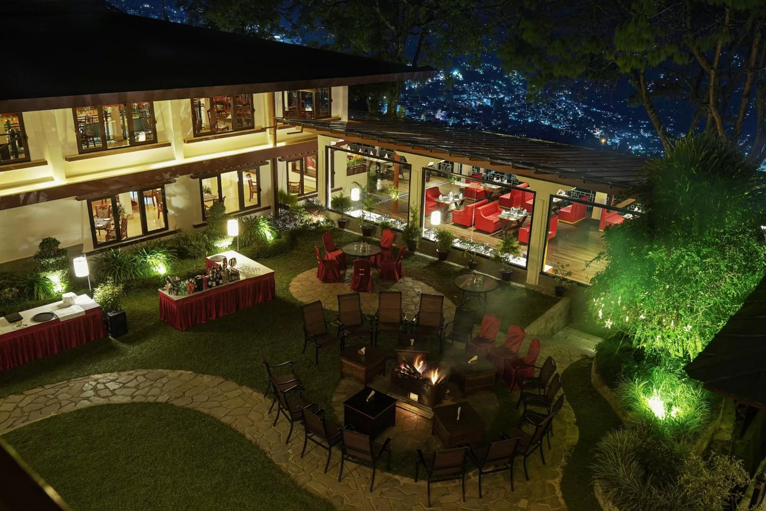 Restaurant/places to eat in Denzong Regency- Luxury Mountain Retreat Spa & Casino