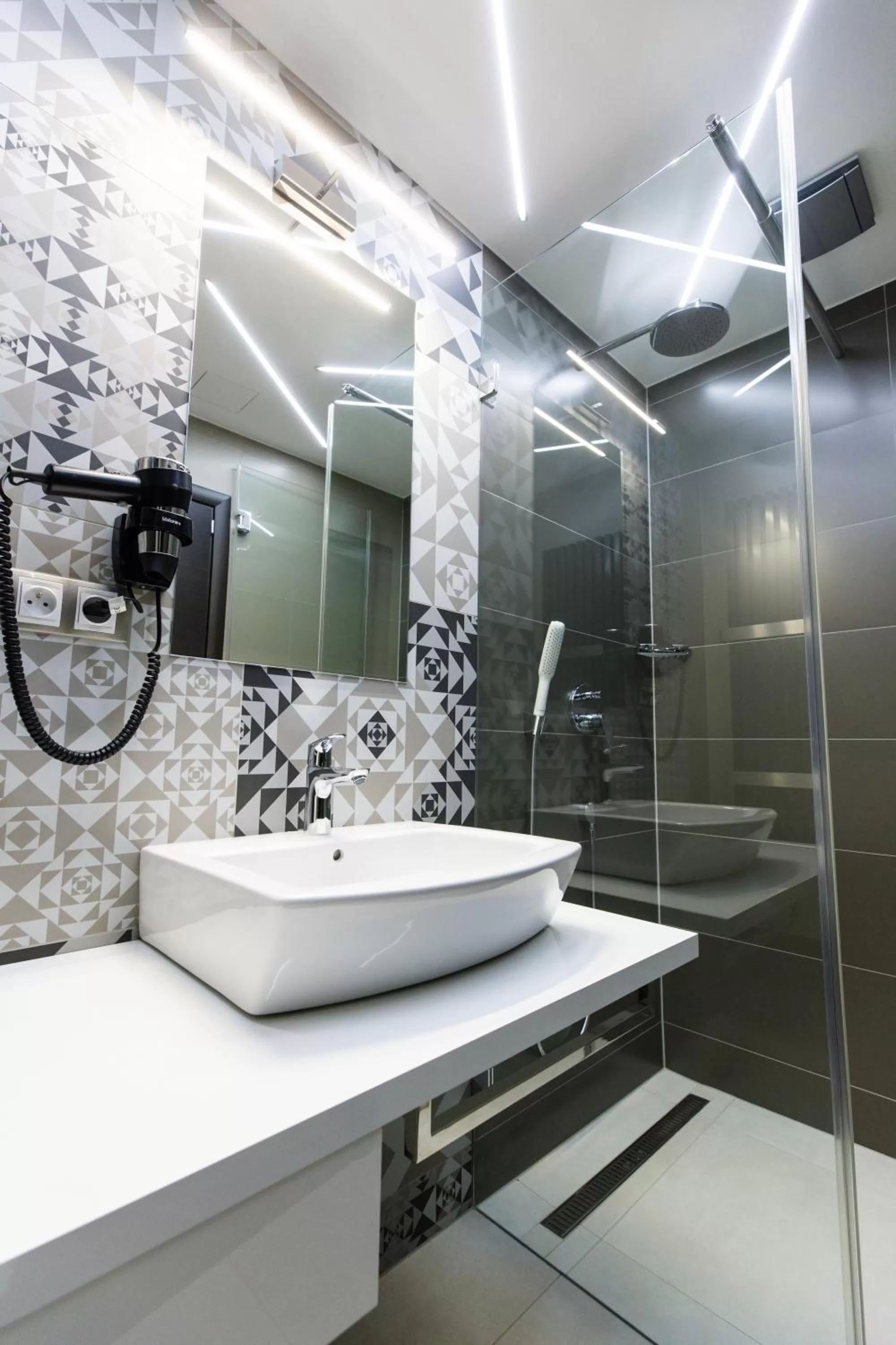 Bathroom in Hotel U Kostela