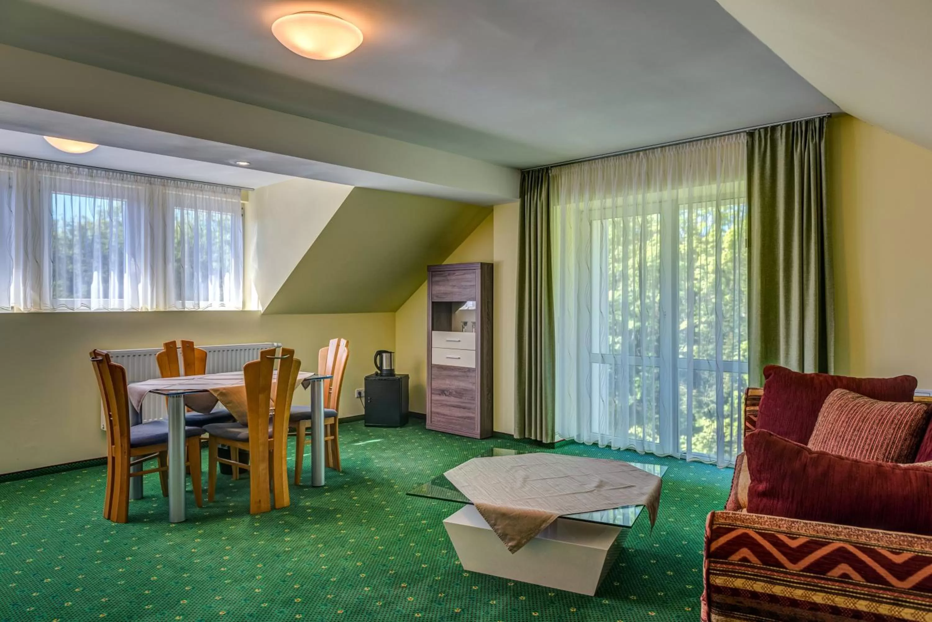 Living room, Seating Area in Hotel & Pension Traumblick