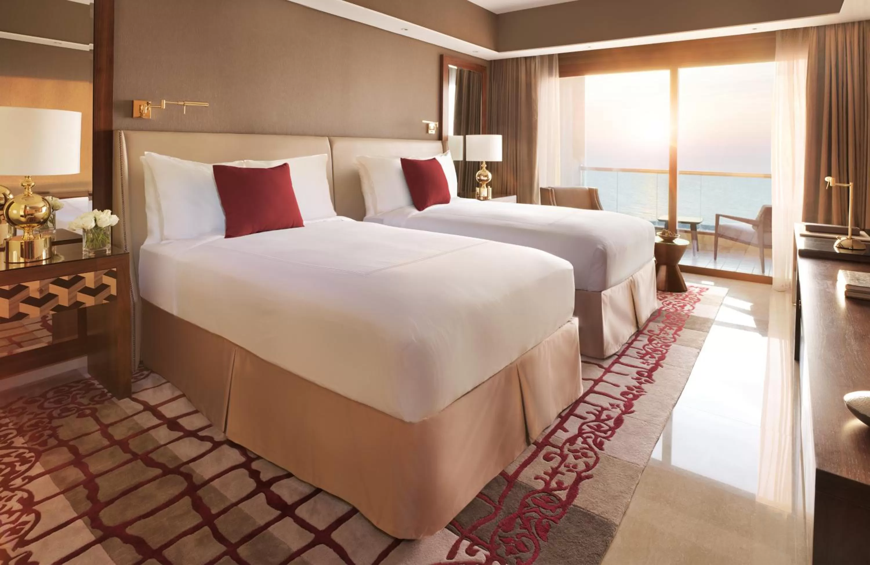 TV and multimedia, Bed in Fairmont Ajman
