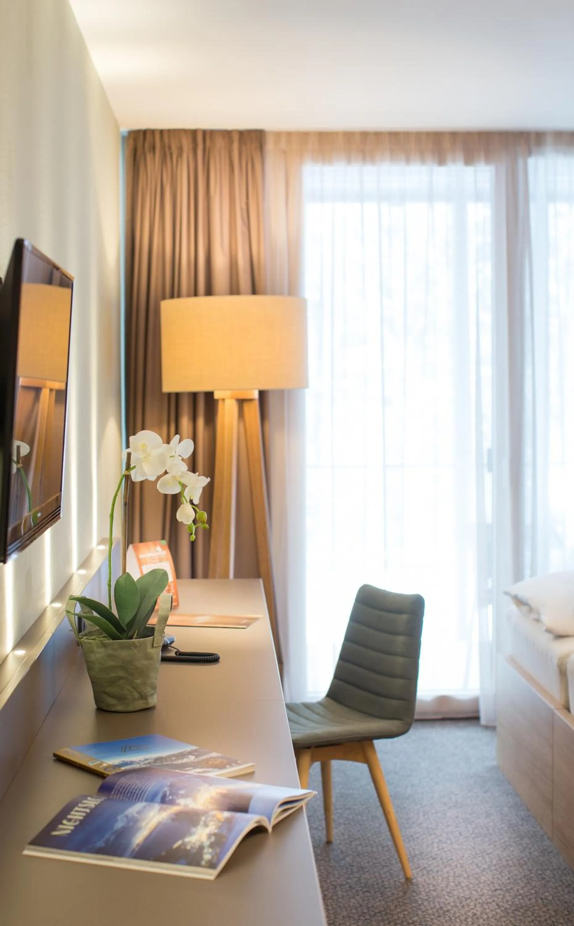 Decorative detail in Hotel Der Waldhof