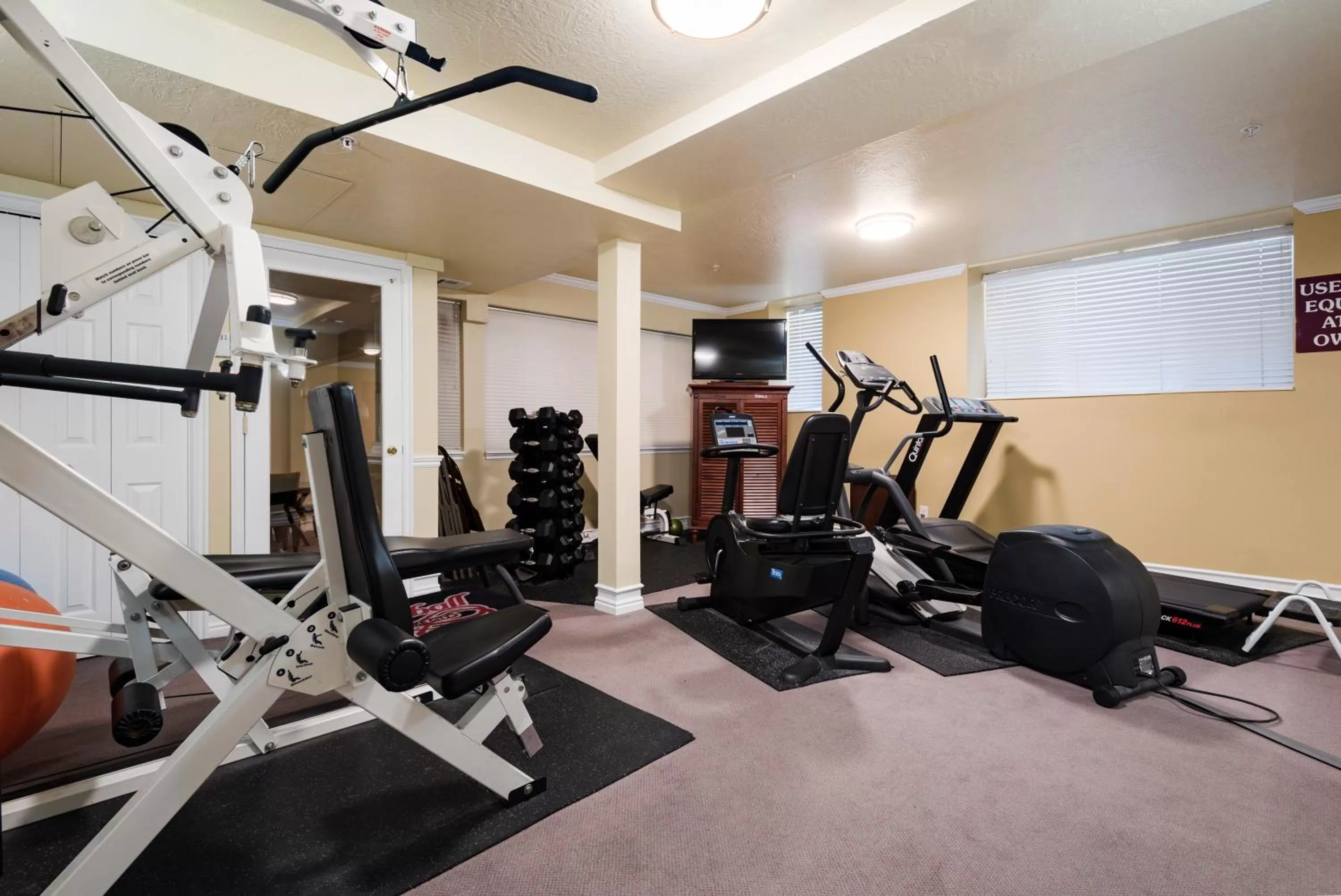 Fitness centre/facilities in The Kimball at Temple Square
