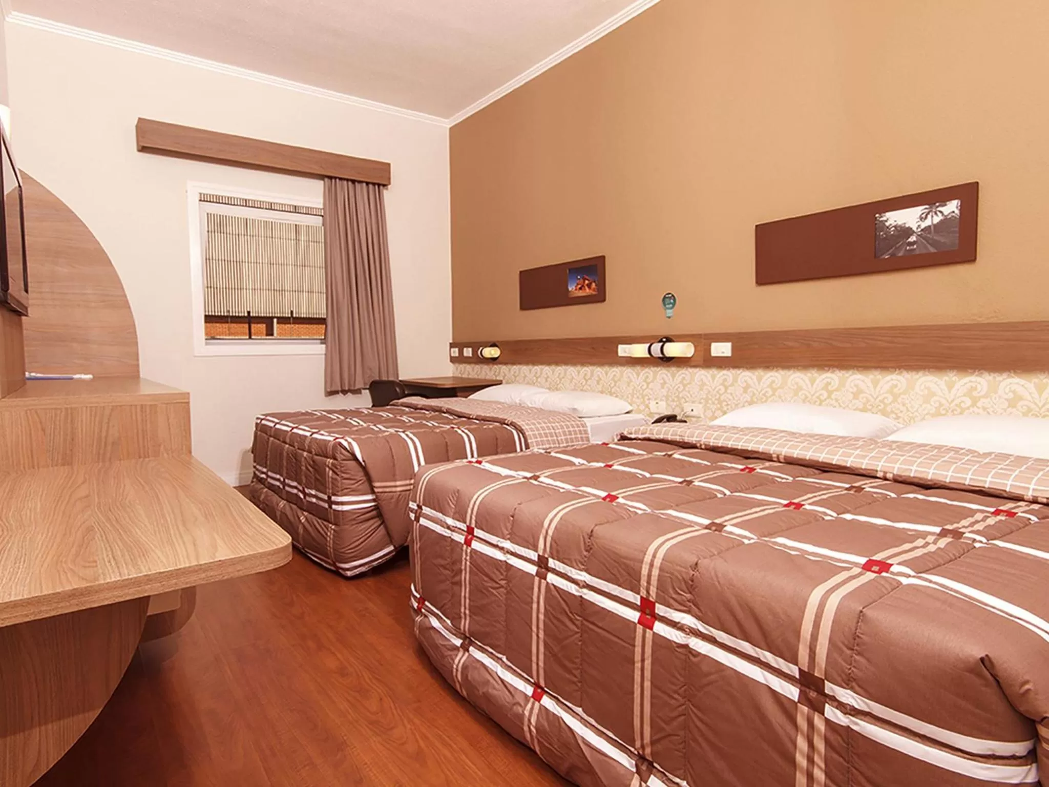 Bed in Hotel 10 Goiânia