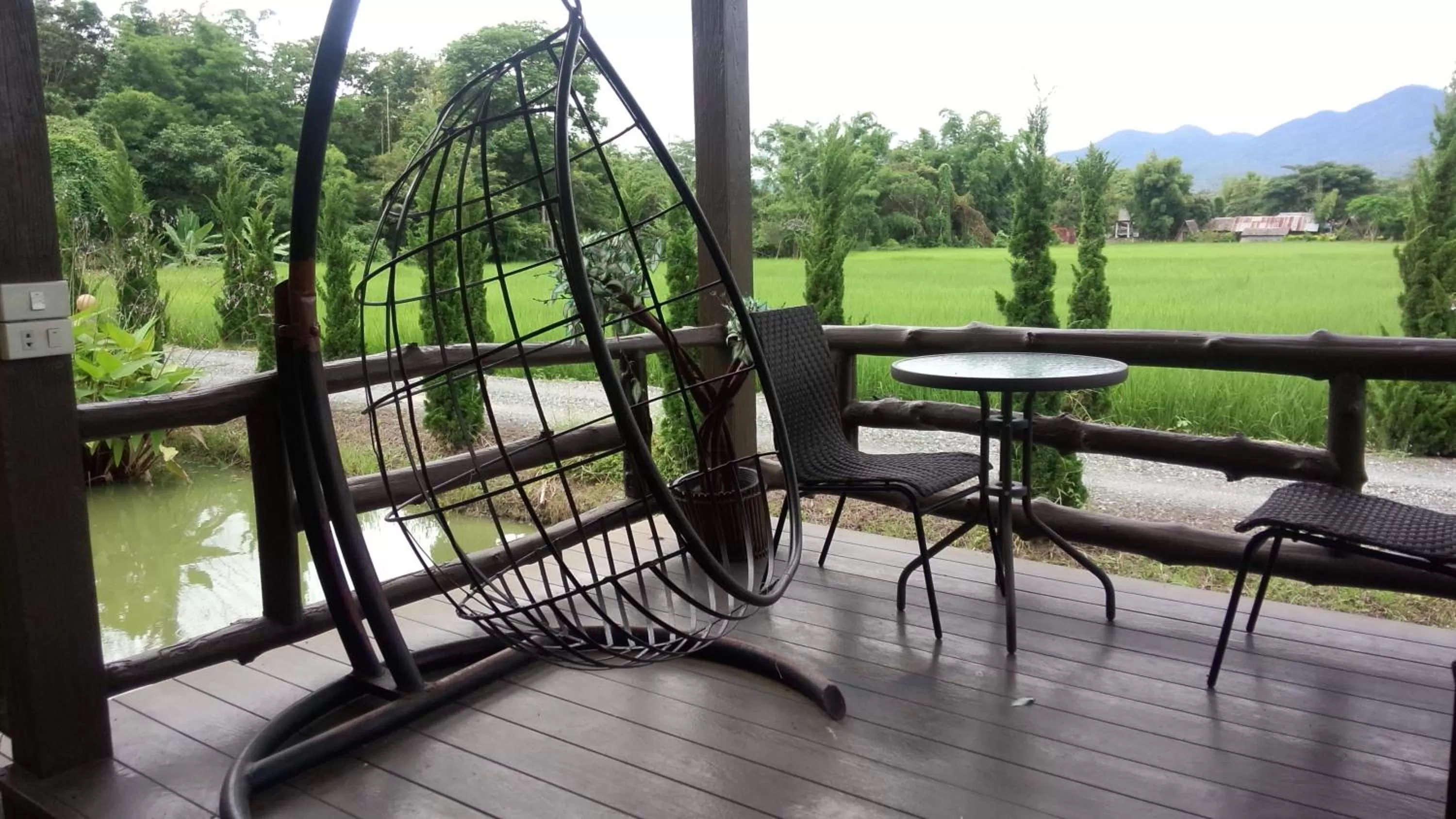 Balcony/Terrace in Pai My Guest Resort - SHA Plus