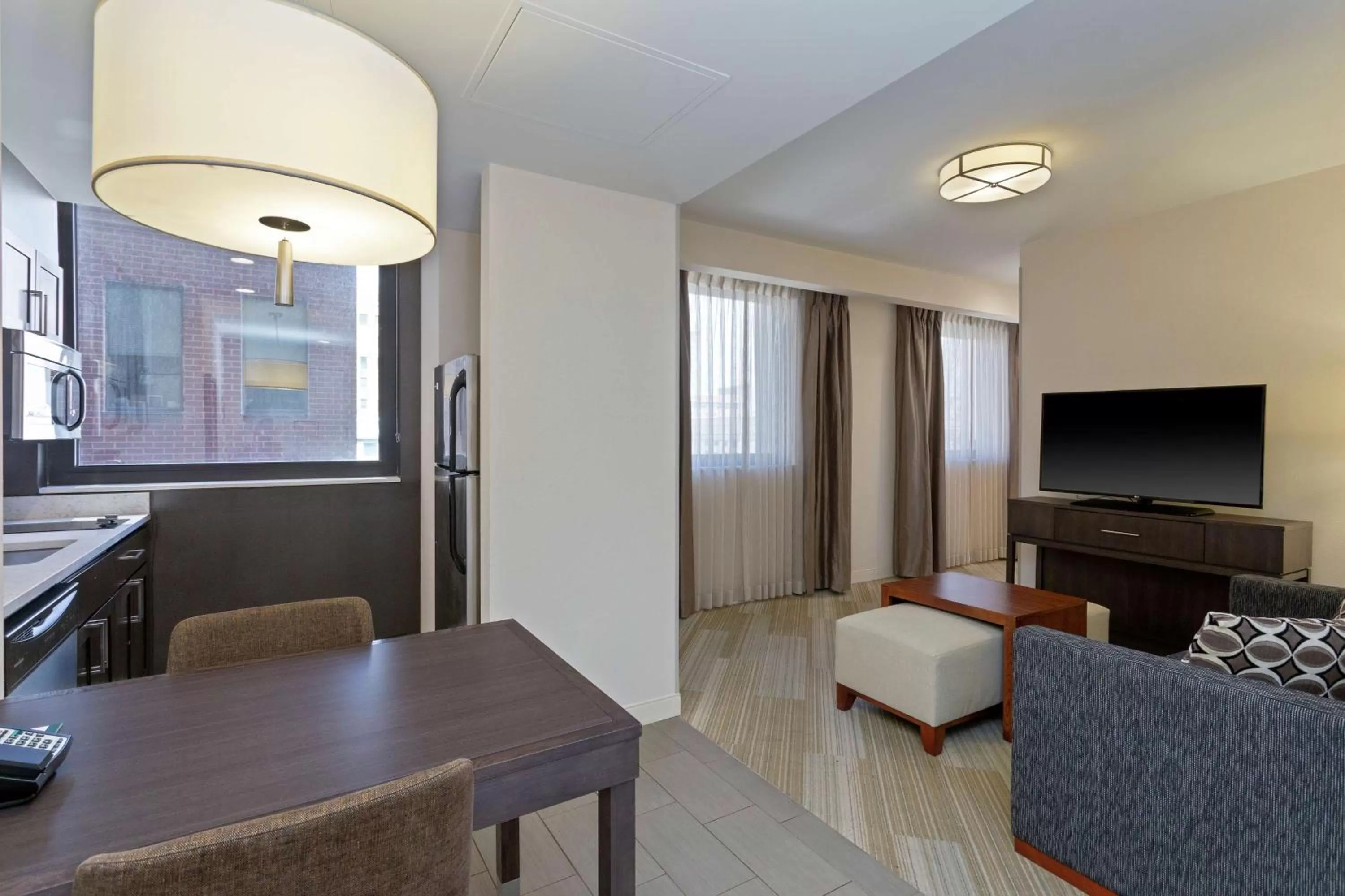 Living room in Homewood Suites by Hilton Richmond-Downtown