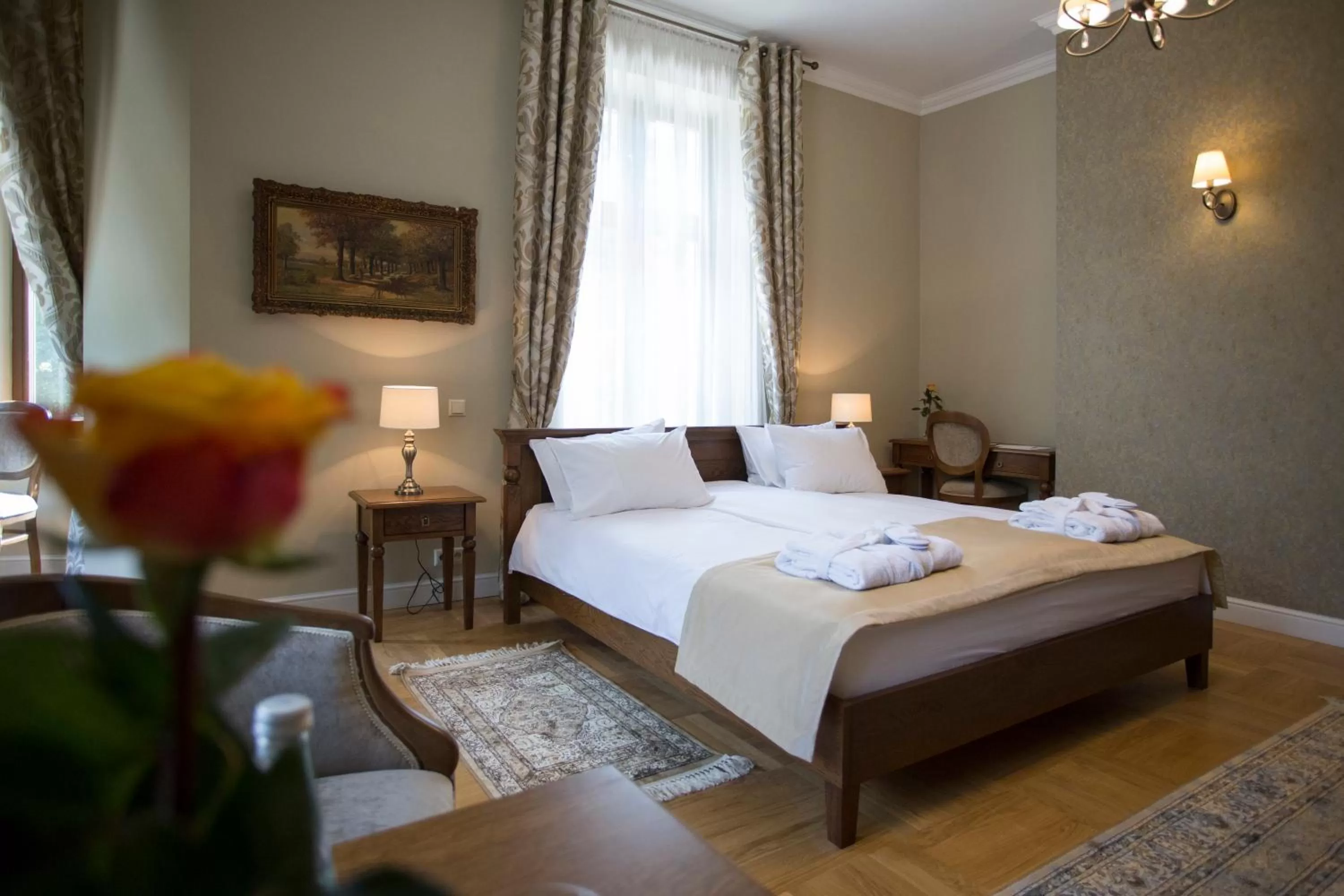 Bed in Pałac Polanka