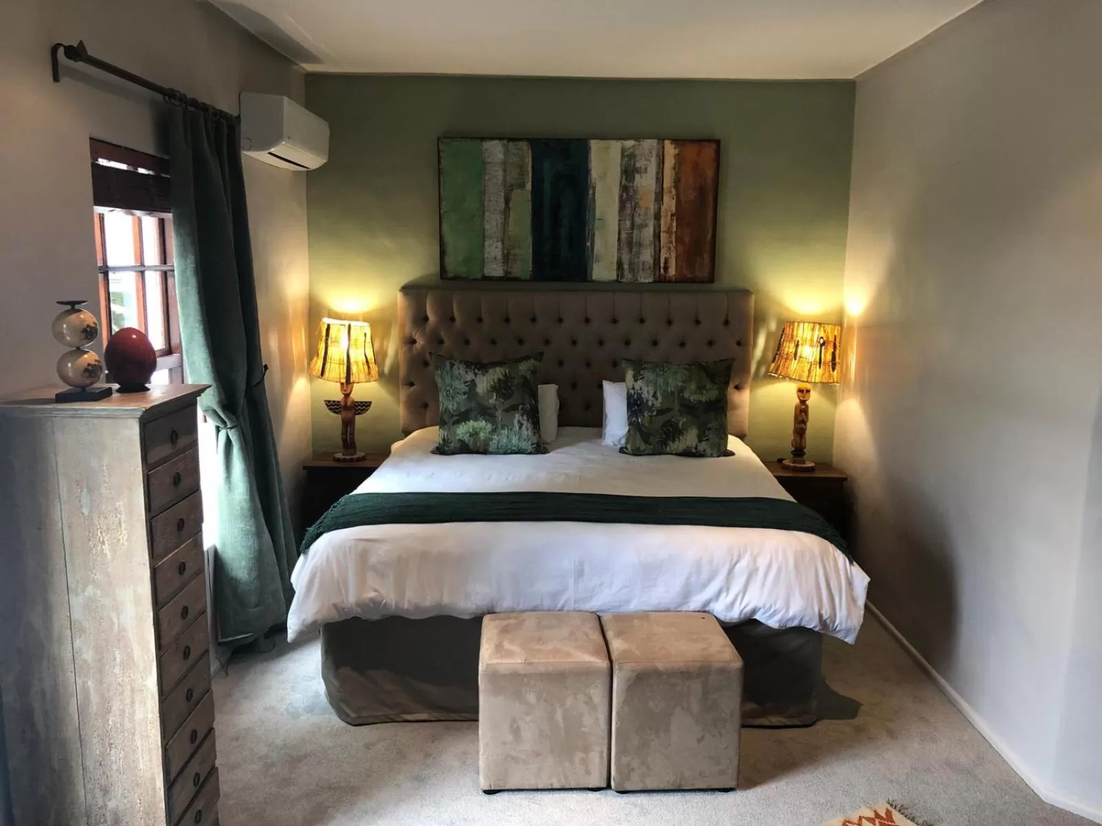 Bed in Marianne Wine Estate