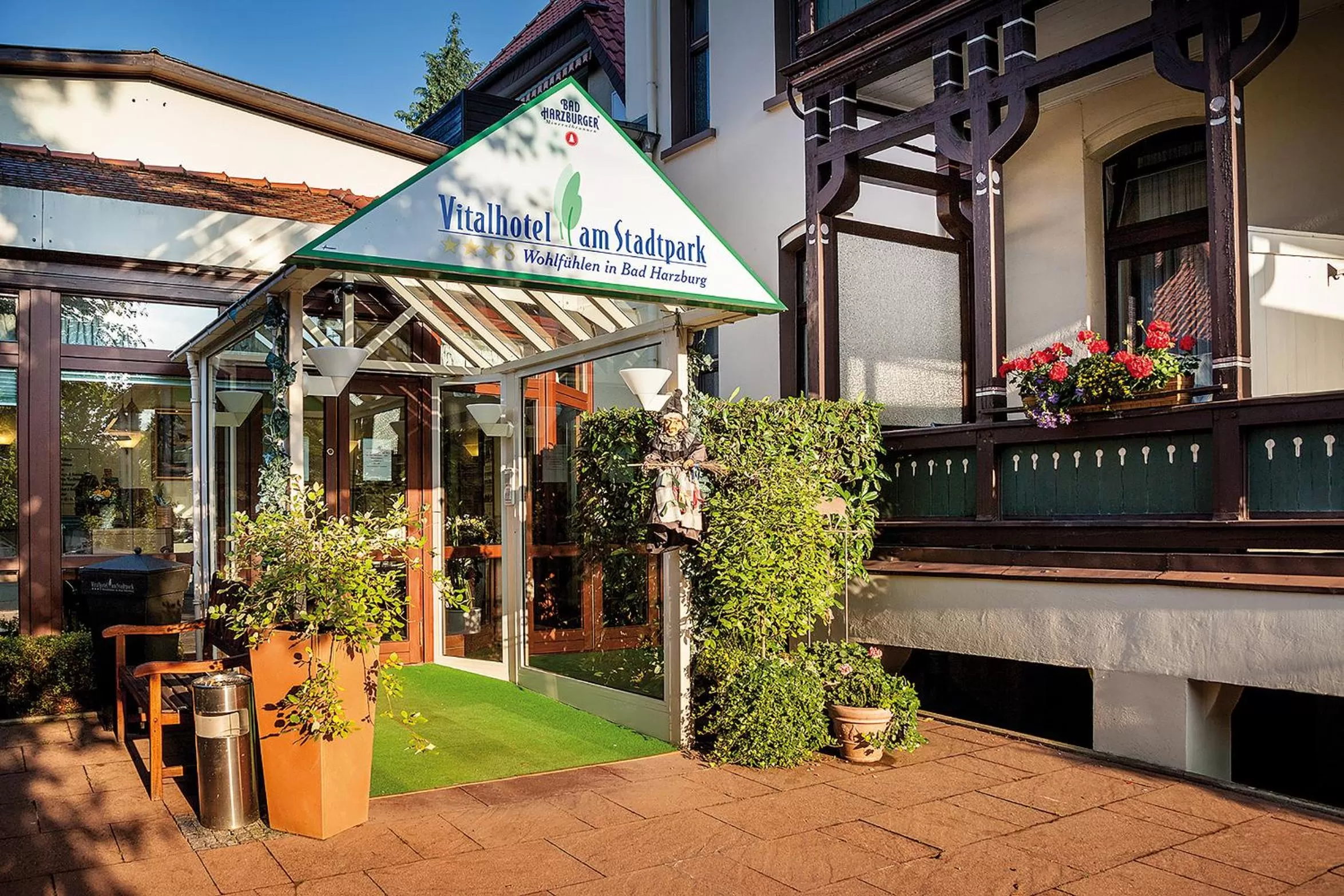 Facade/entrance in Vitalhotel am Stadtpark Superior