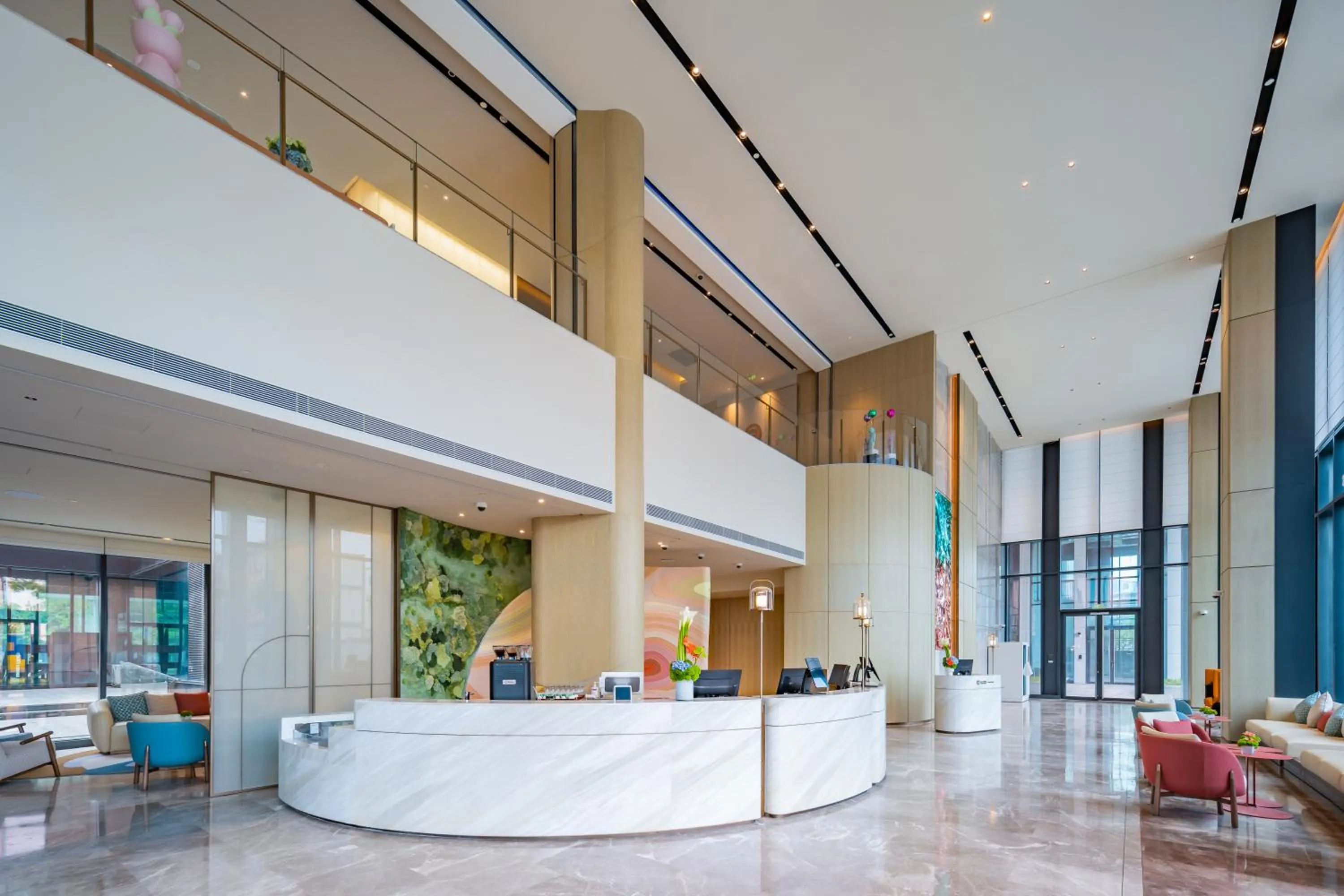 Lobby or reception in EVEN Hotels Shanghai Expo by IHG