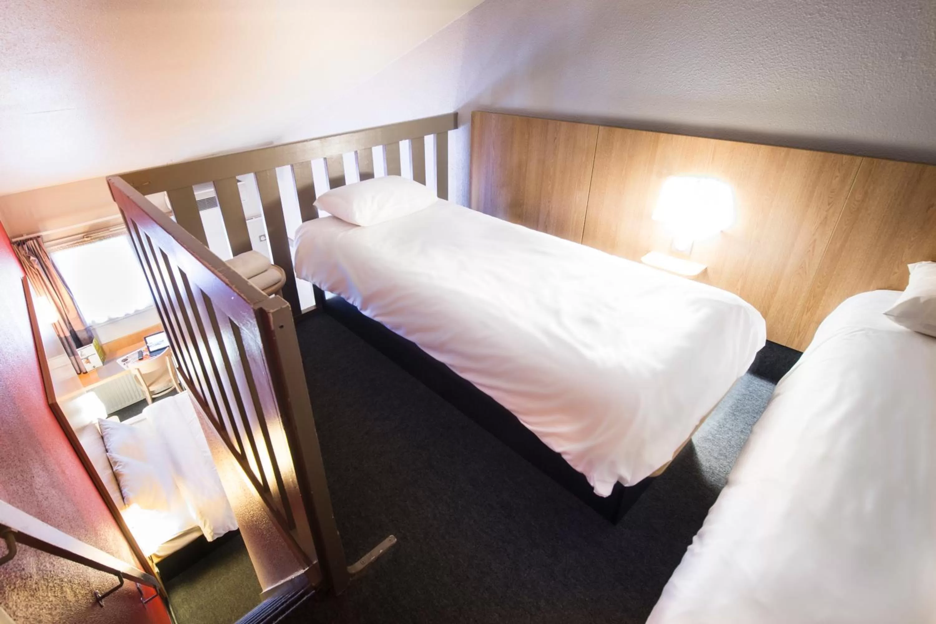 Photo of the whole room, Bed in Kyriad Direct Poitiers - Gare du Futuroscope