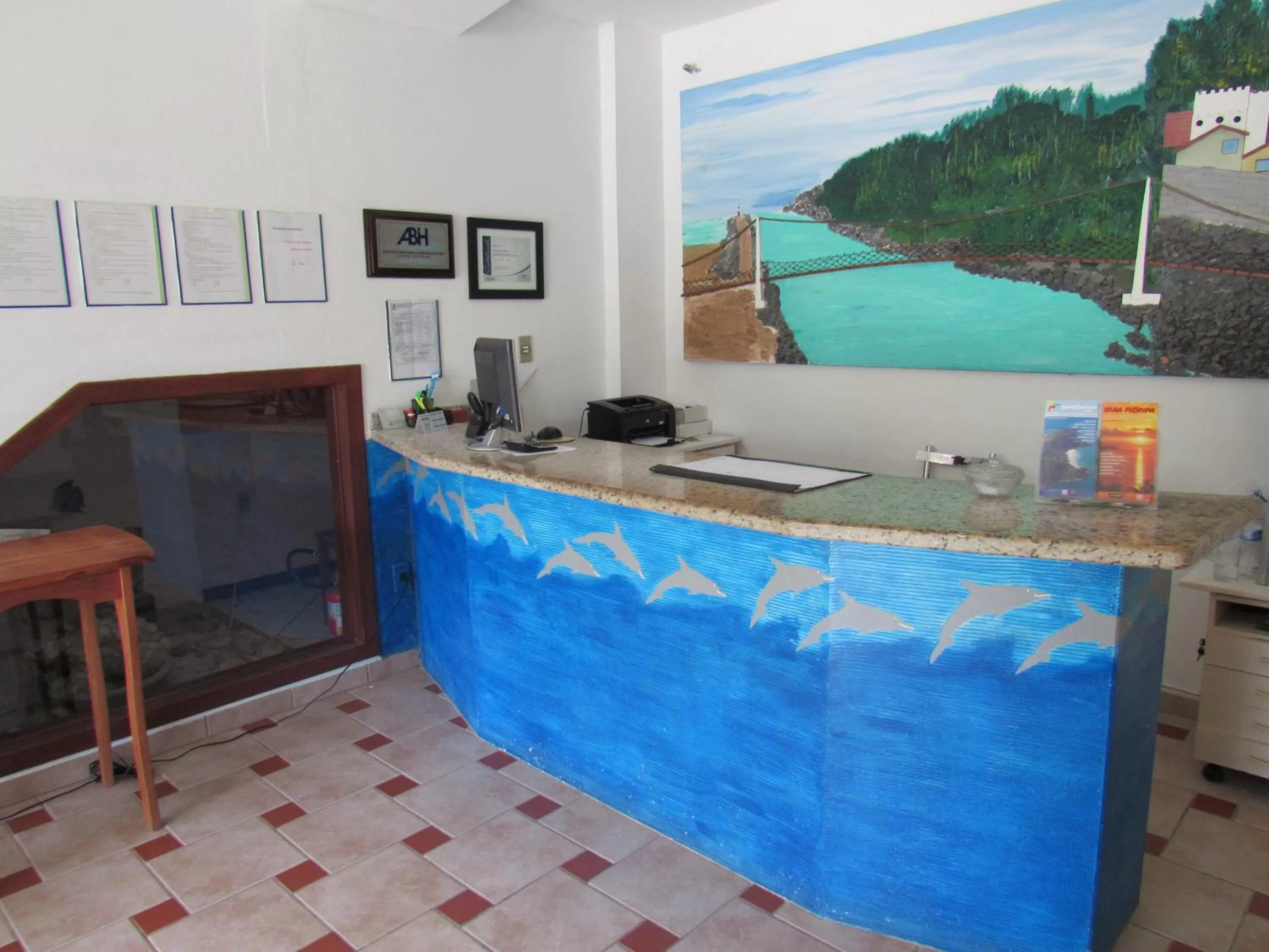 Lobby or reception in Pousada Recanto da Barra