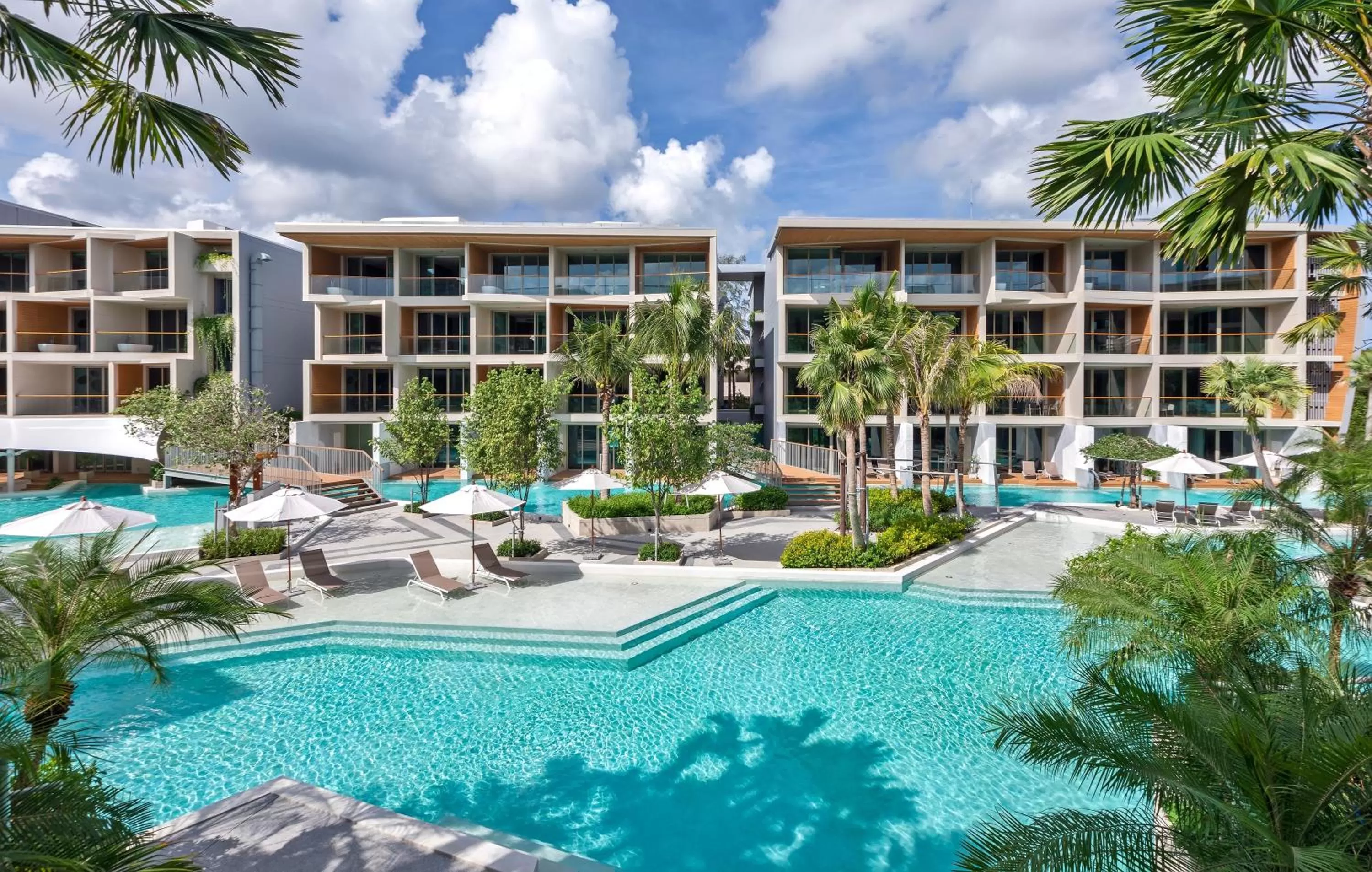 Property building in Wyndham Grand Nai Harn Beach Phuket