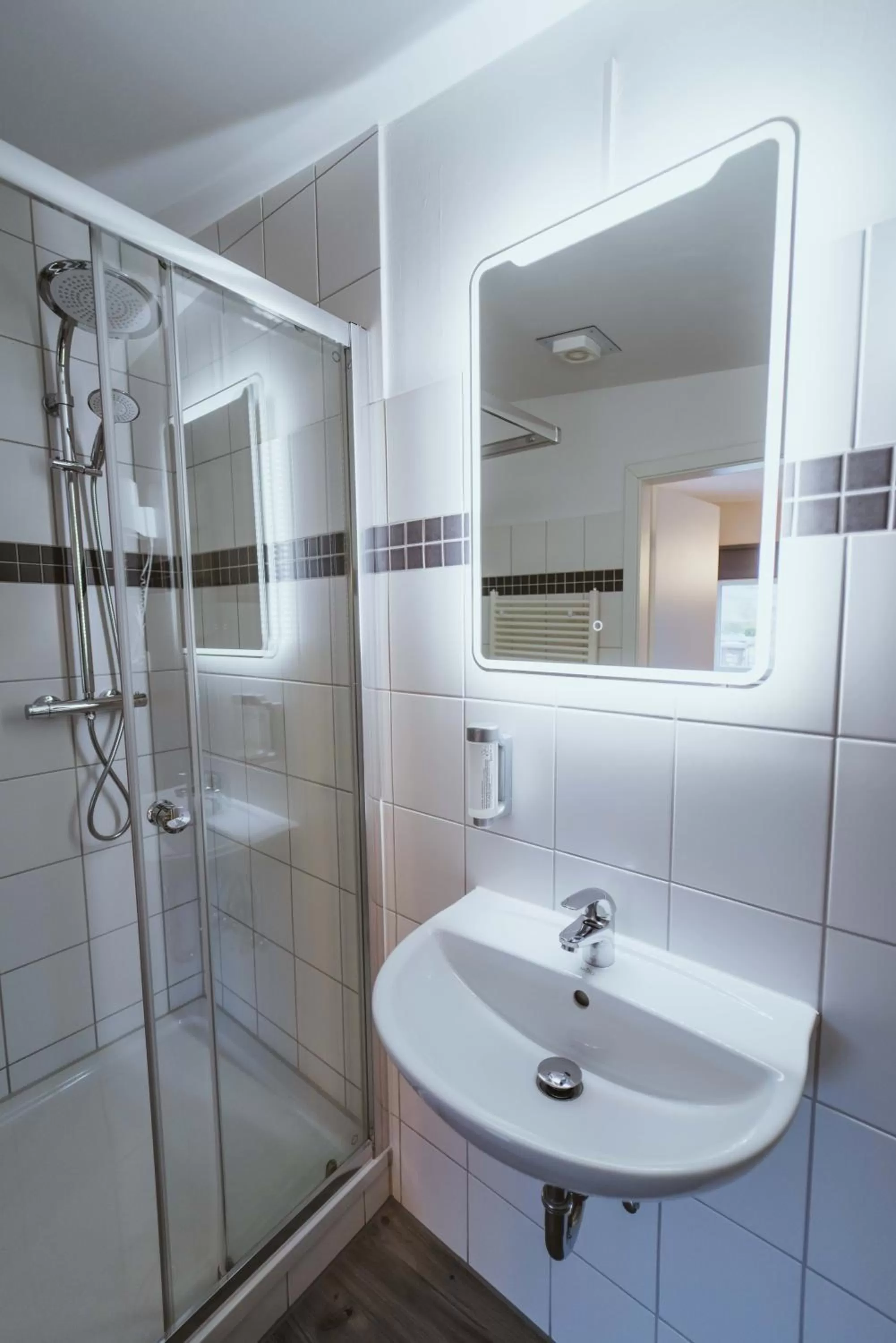 Bathroom in Aparthotel Stralsund Studios und Apartments