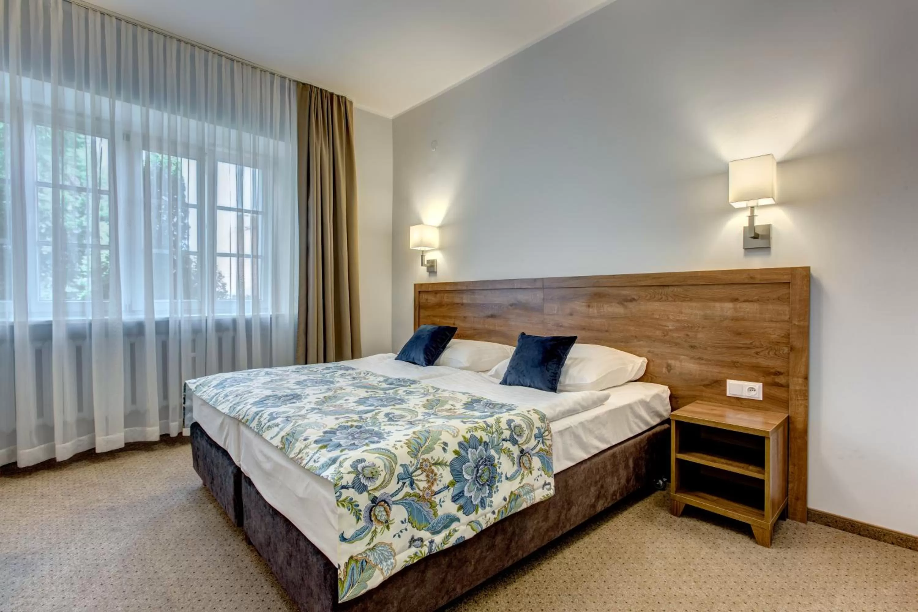 Bed in Hotel Książ