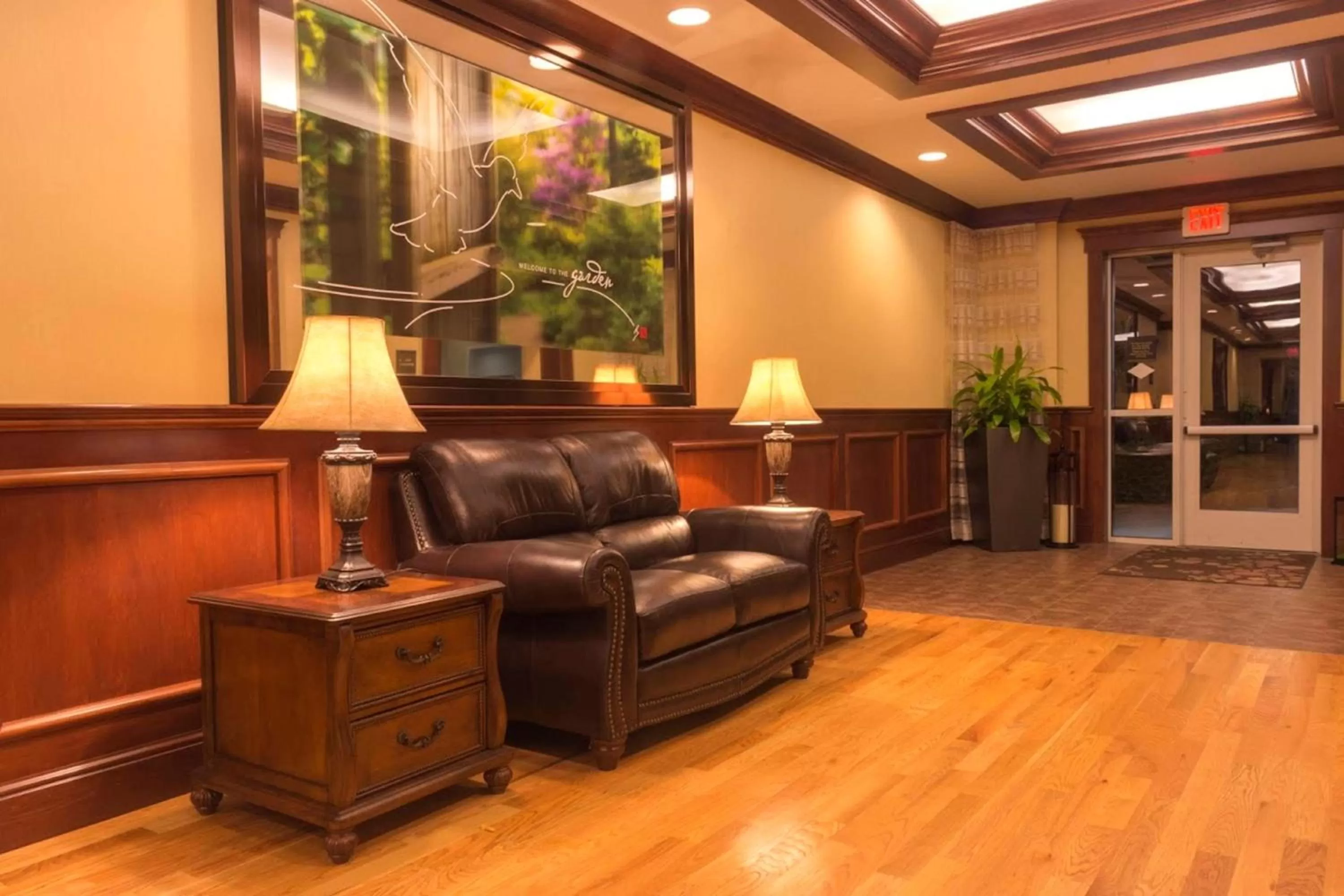 Lobby or reception in Hilton Garden Inn Bangor