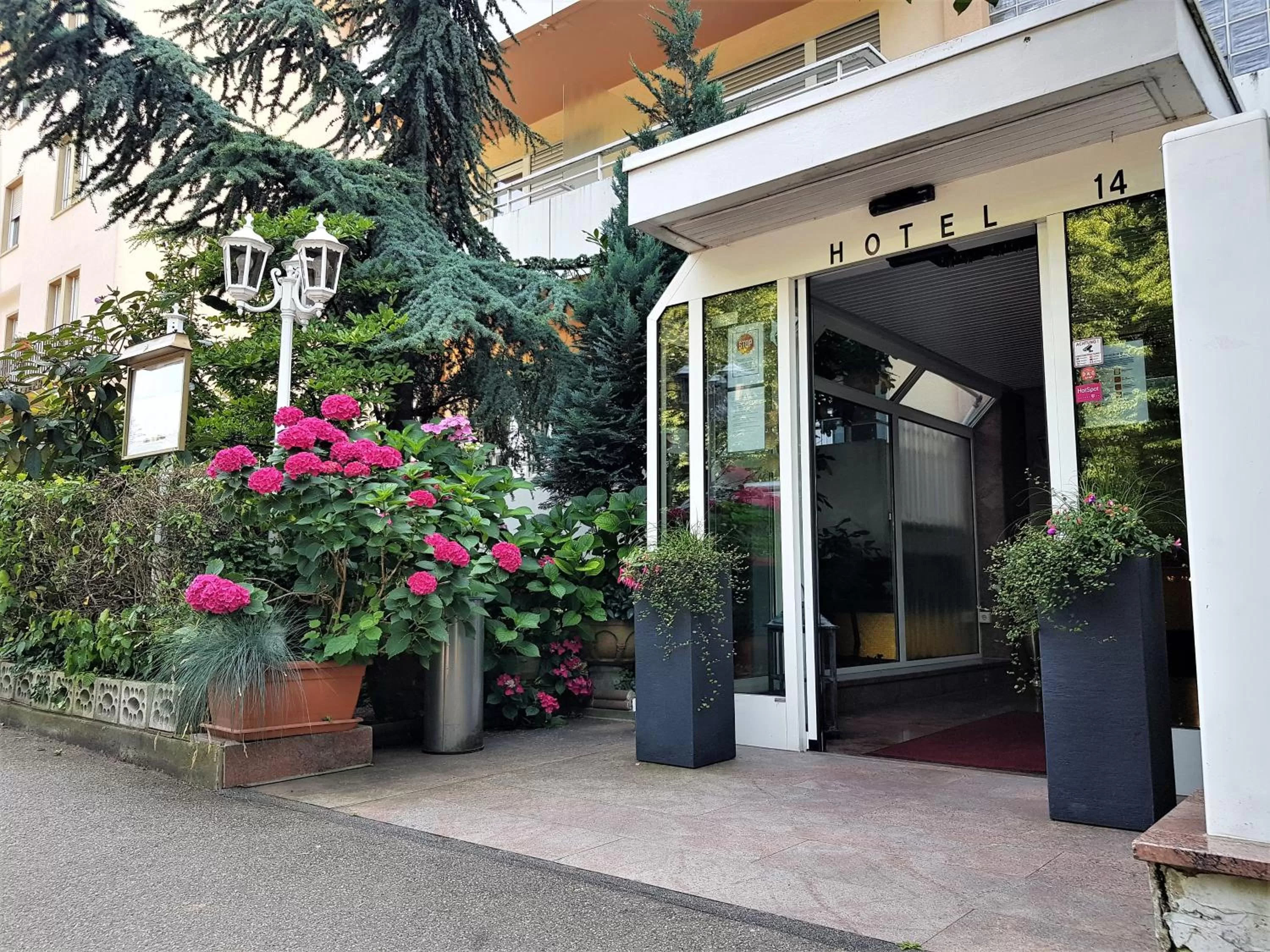 Property building in Apart Hotel Freiburg