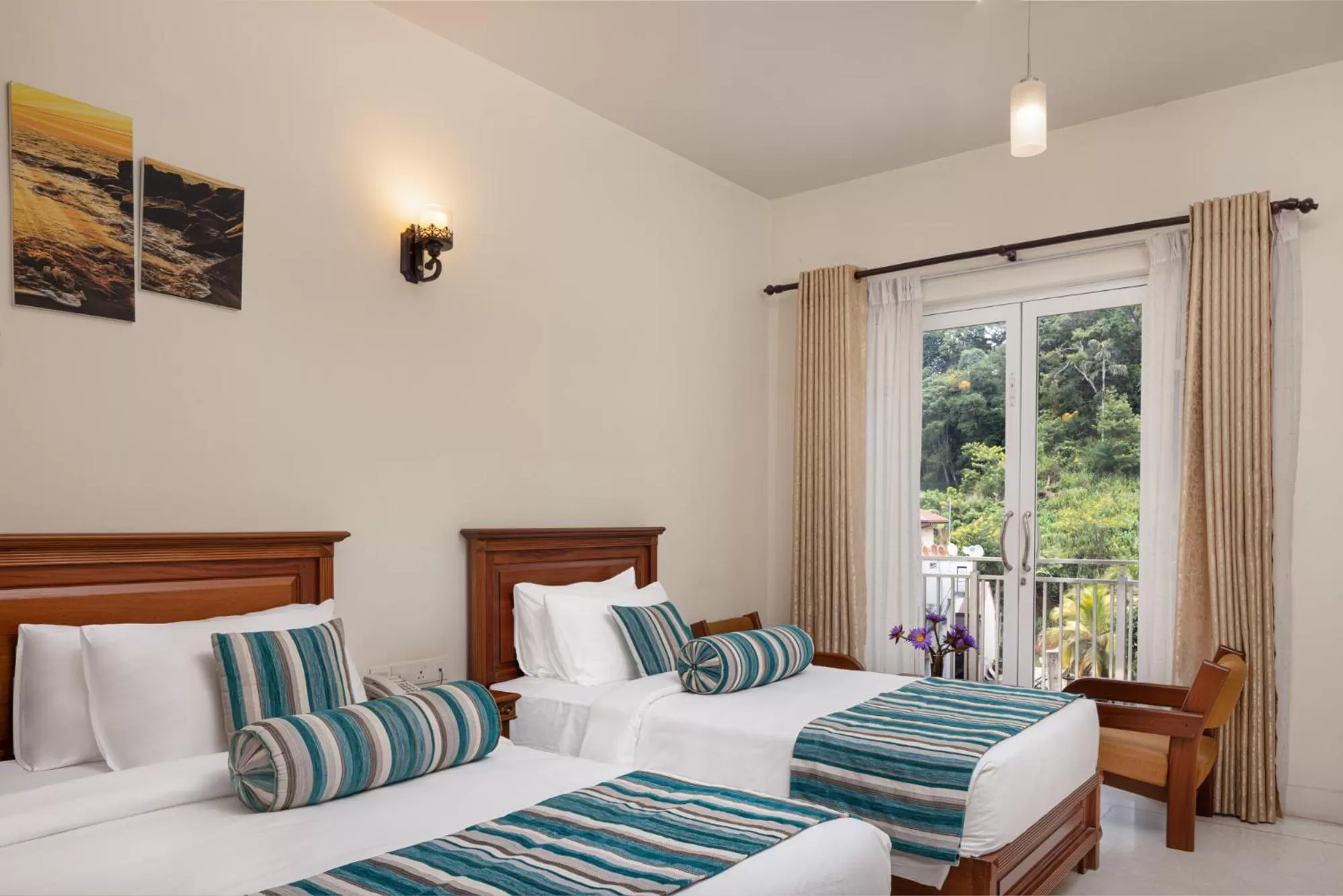 Bed in Hotel Cassendra