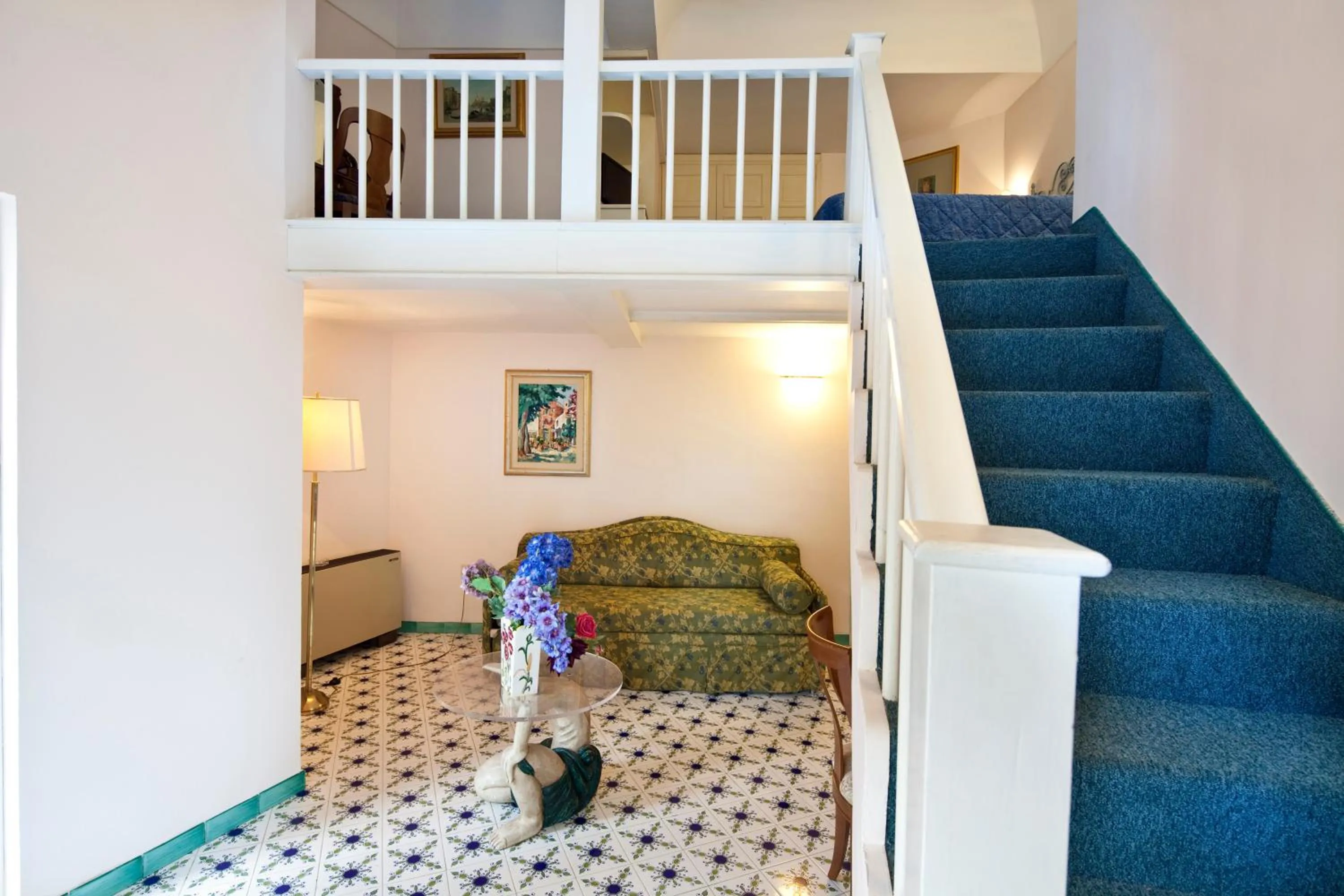 Decorative detail in Hotel Continental Ischia