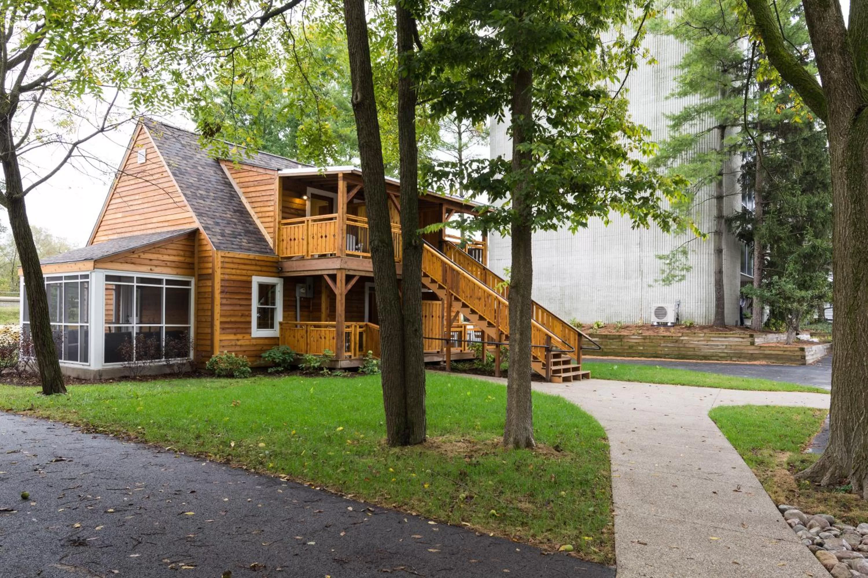 Property building in Hotel Broad Ripple