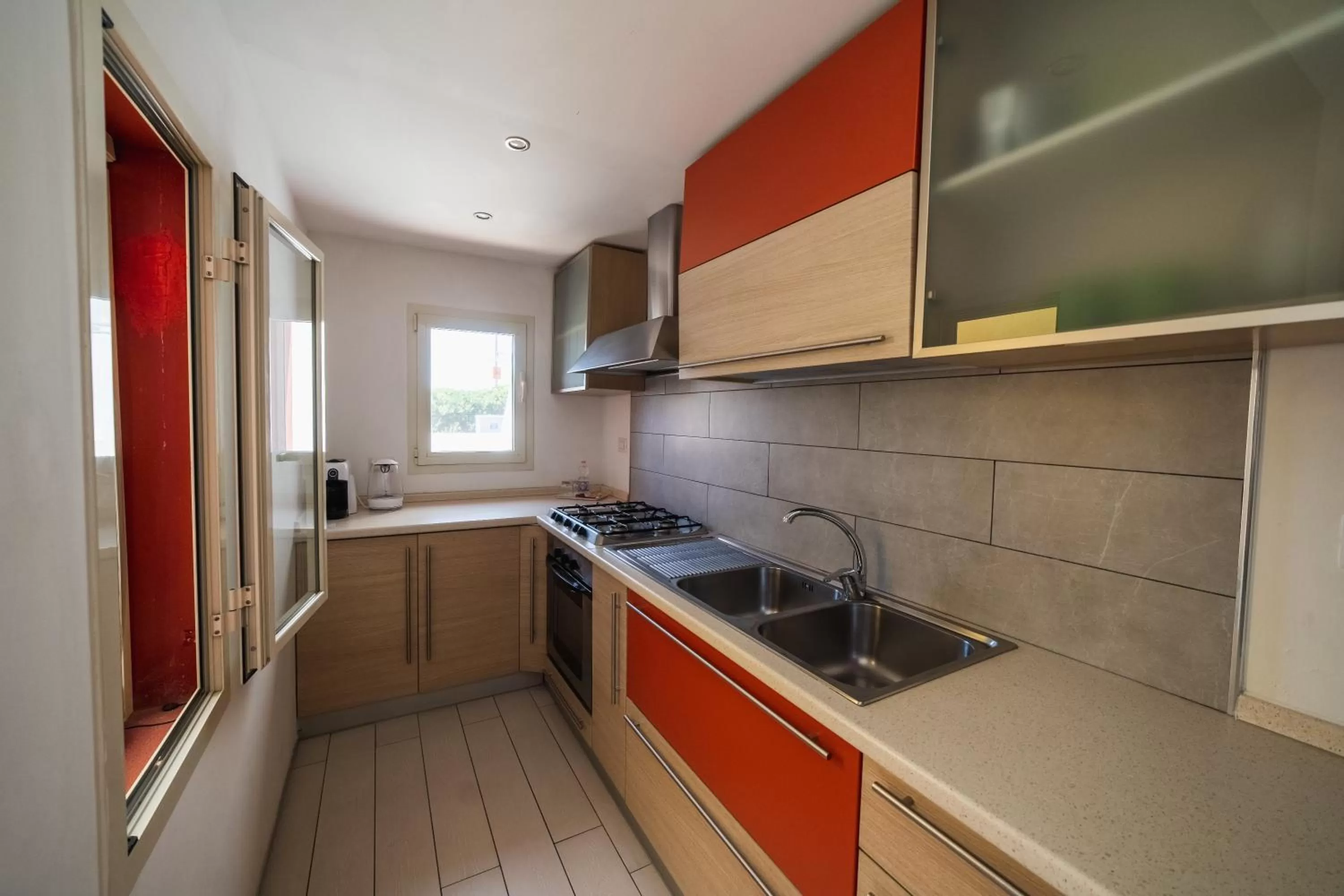 Kitchen/Kitchenette in Villino Erminia - Seaside Art b&b