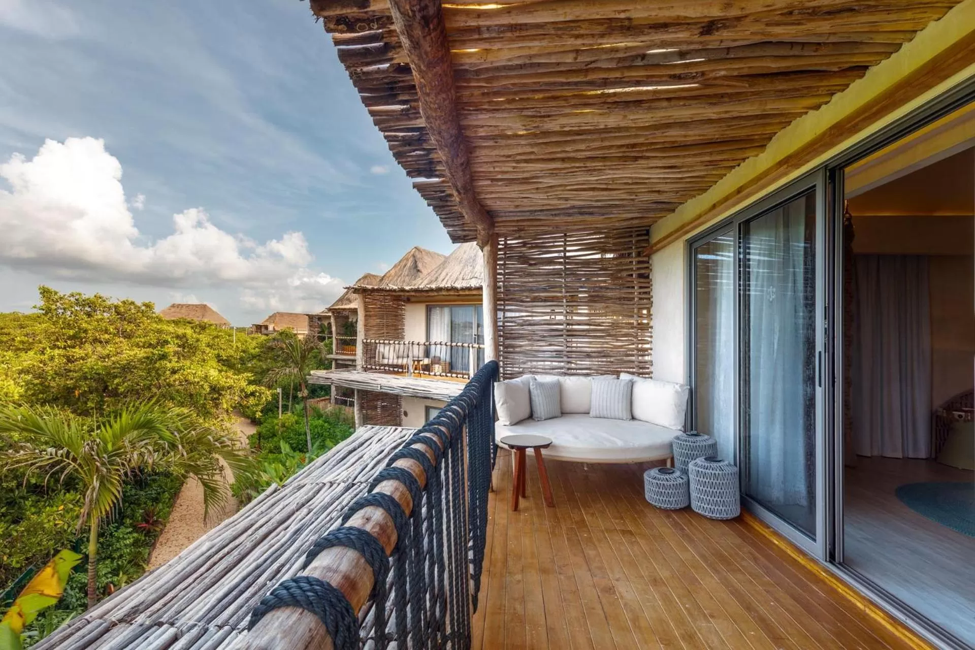 Balcony/Terrace in Hotel Shibari - Restaurant & Cenote Club
