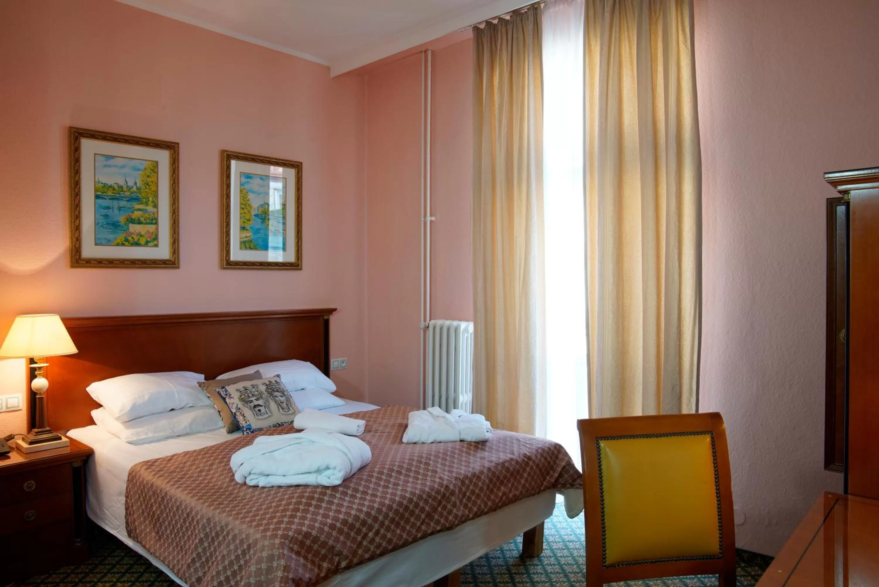 Bed in Hotel Villa Lauretta